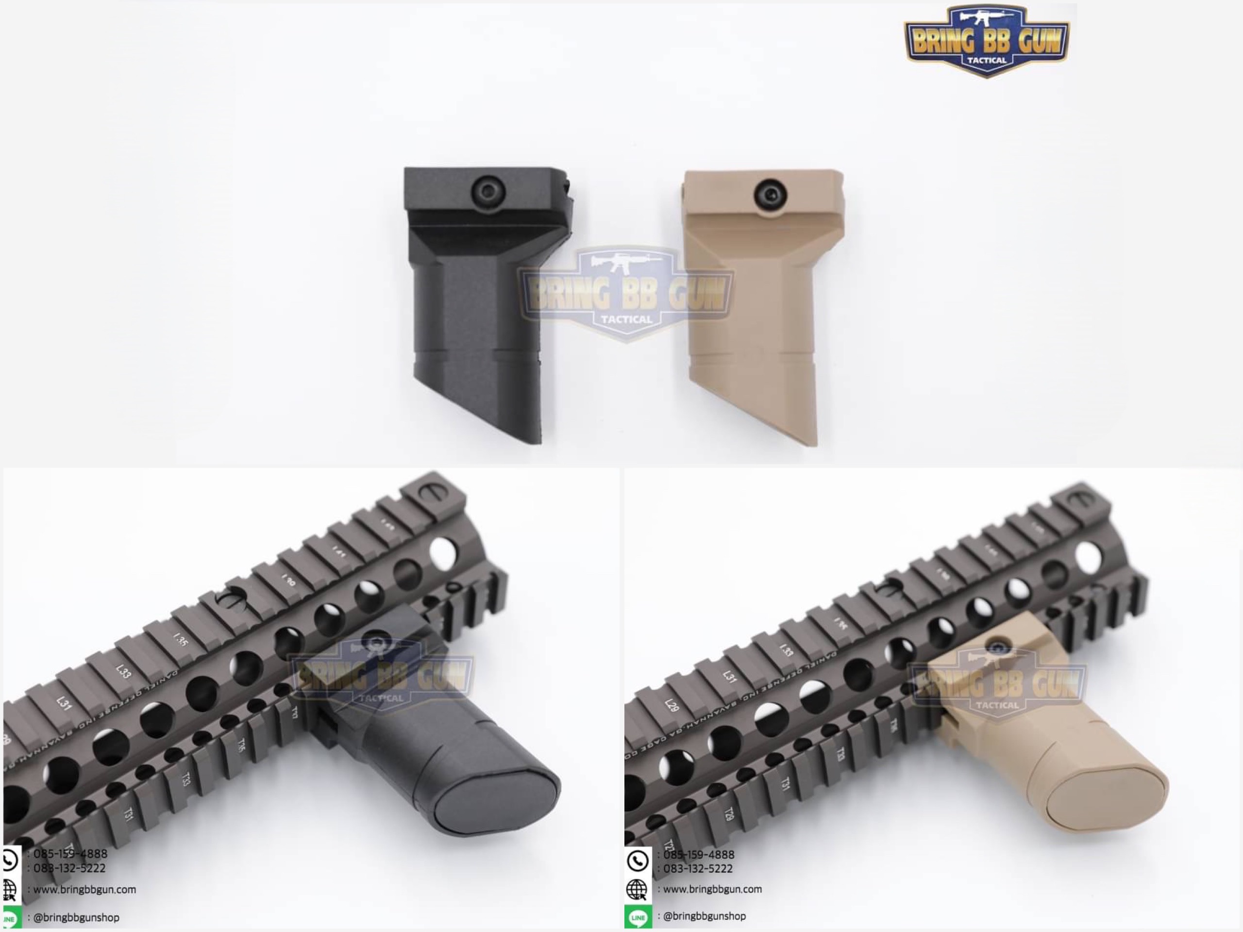 กริ๊ปมือหน้า Zenitco PK-6 (PK-6 Foregrip) (ใช้ได้กับชุดหน้าระบบราง Picatinny เท่านั้น)