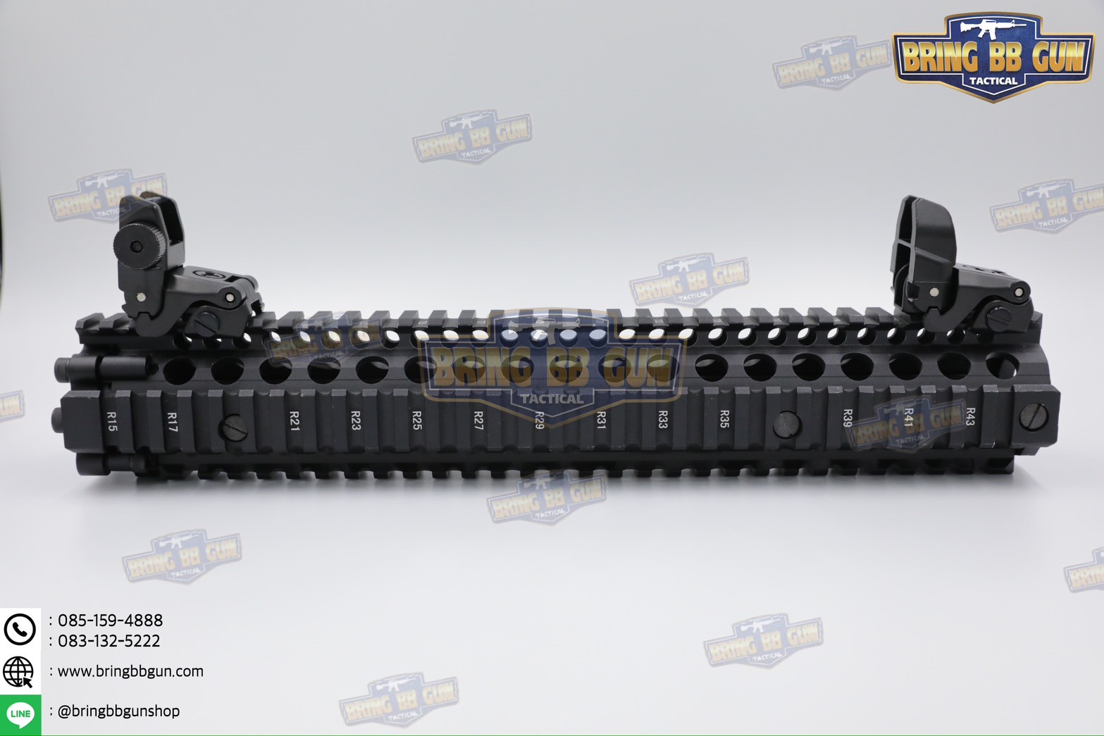 ศูนย์หน้า-หลังพับได้แบบโลหะ รุ่น MBUS