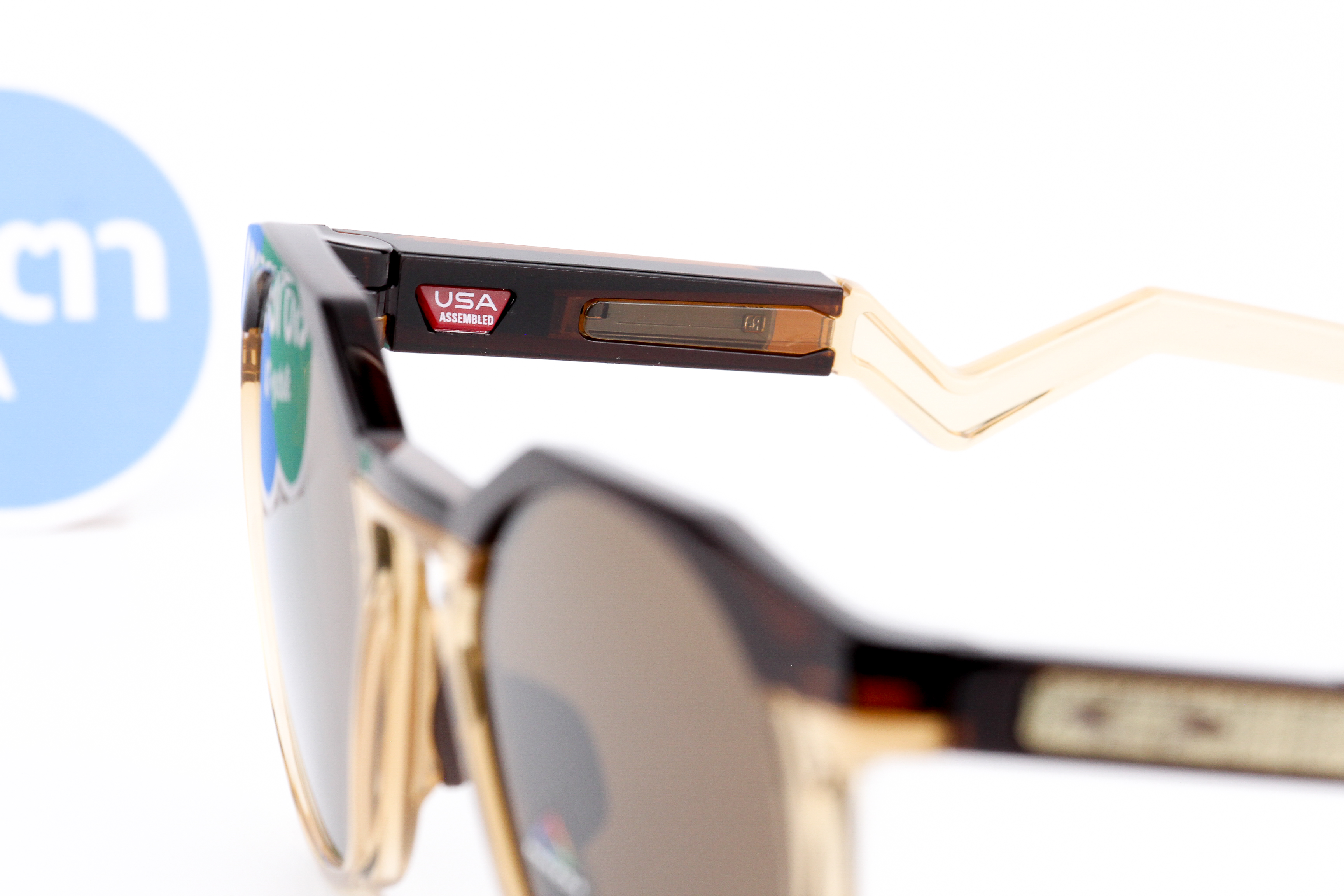 Oakley HSTN Dark Amber-Light Curry/Prizm Tungsten SKU#OO9242A-07