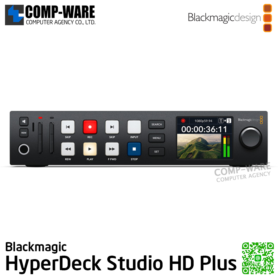 Blackmagic Design HyperDeck Studio HD Plus (1Year Warranty)