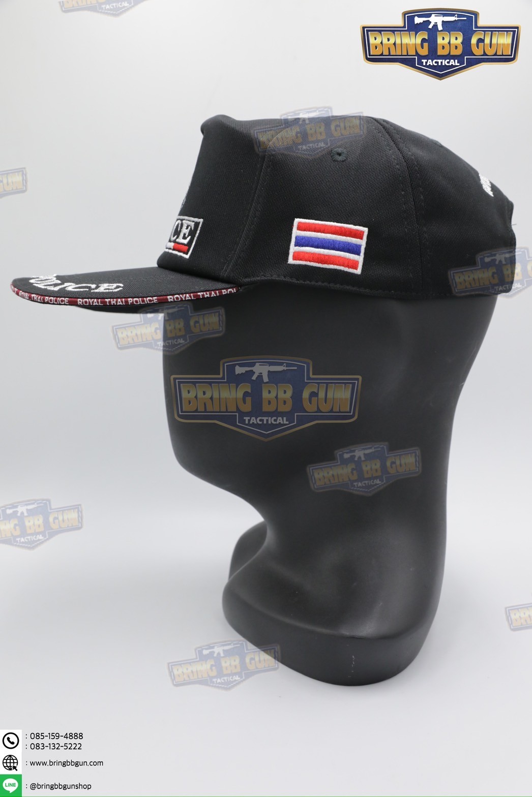 หมวกแก๊ปปักลายหน่วยงานต่าง เกรดพรีเมี่ยม (Version 1) Cap