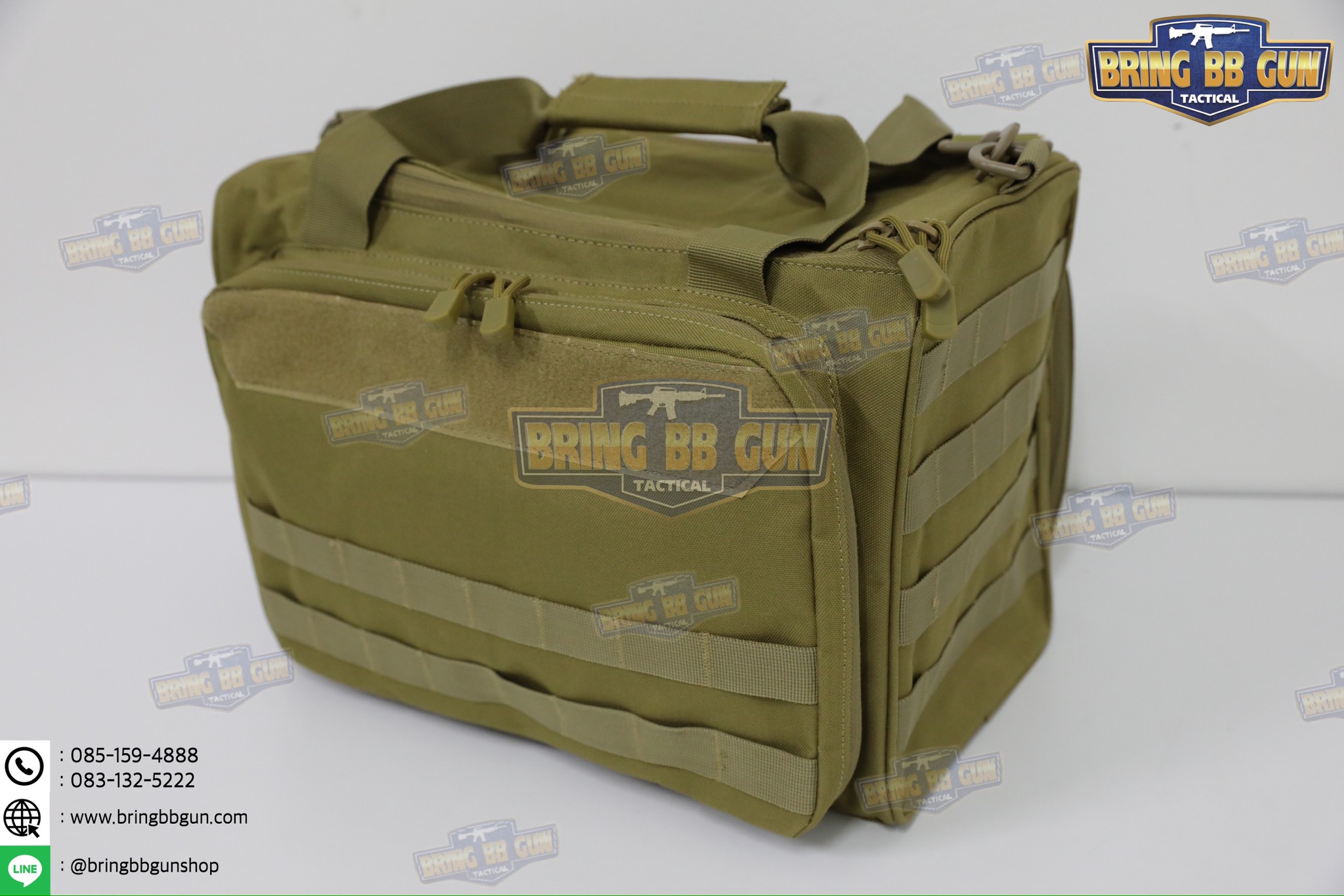 กระเป๋าเก็บอุปกรณ์ (กระเป๋าอเนกประสงค์ สำหรับยิงปืน) (กระเป๋าสำหรับนักแข่งยิงปืน) (กระเป๋าเก็บอุปกรณ์+แม็กกาซีนปืนสั้น) (Range Bag) (IPSC Range Bag Tactical Shooting Gun Bags)