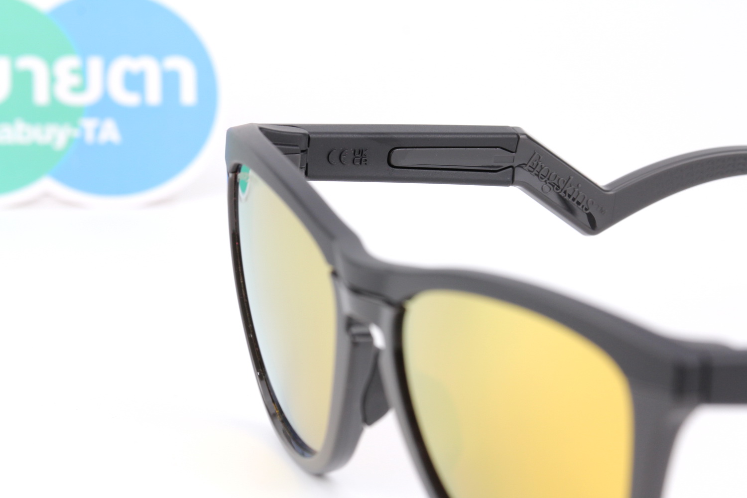 Oakley Frogskins Hybrid Prizm 24K Polar/Matte Black SKU#OO9289-06