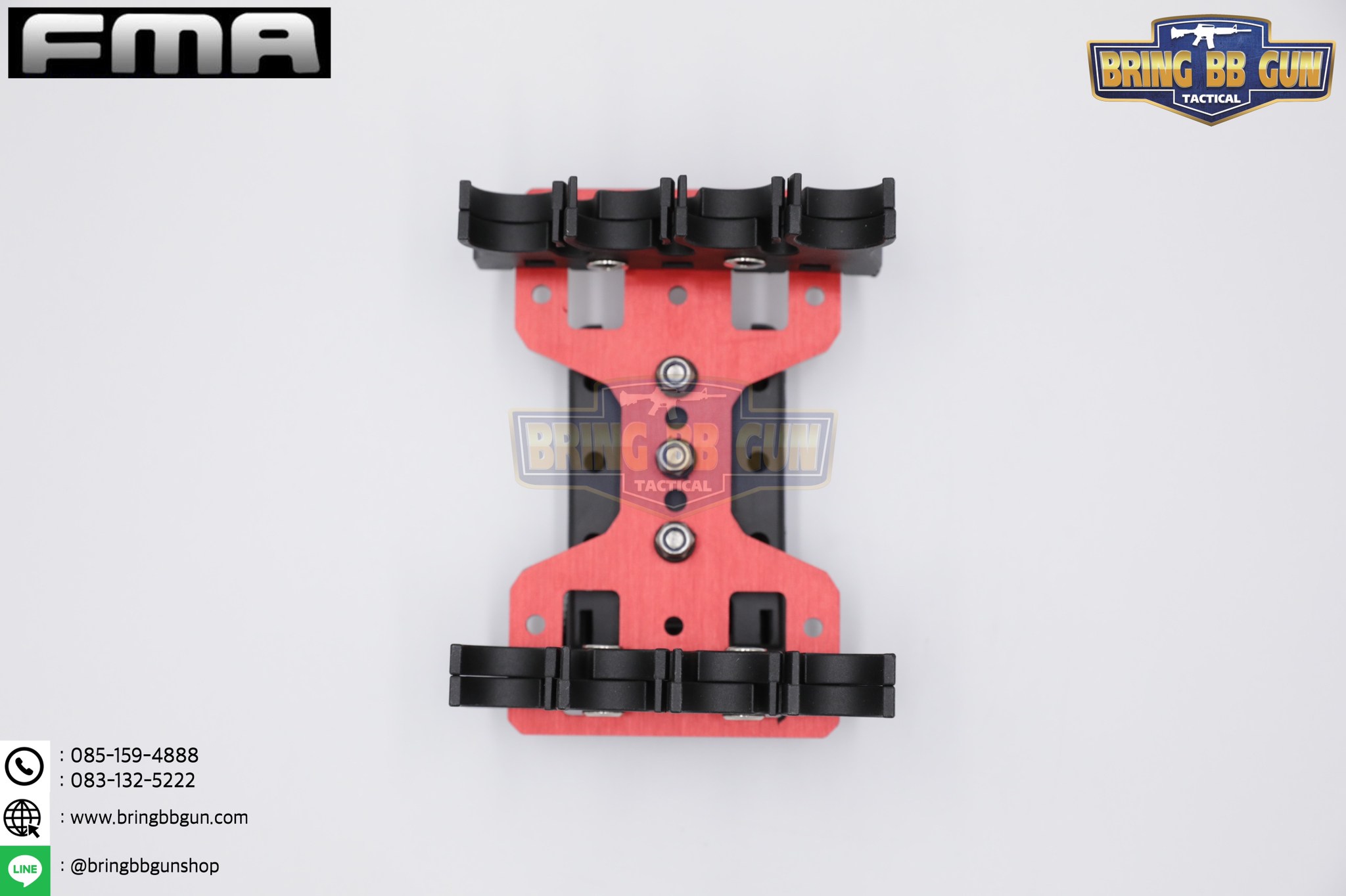 จิงโจ้ใส่กระสุนลูกซอง 8 นัด (แผงกระสุนลูกซองจิงโจ้โหลดเร็ว 8 นัด) ยี่ห้อ FMA รุ่น บอดี้อลูมิเนียม FMA Pratical 8Q shotshell Carrier（CNC)