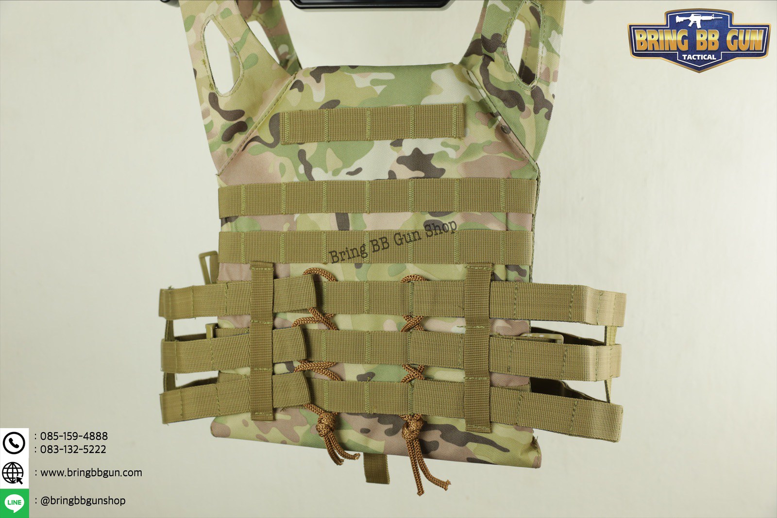 เสื้อเวส รุ่น JPC สายผ้า เนื้อผ้า600D