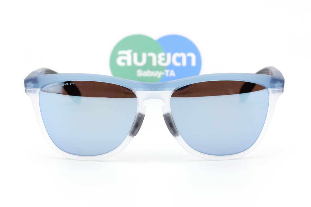 Oakley FROGSKINS RANGE XL A Matte Trans Stonewash/Prizm Deep Water Polarized SKU#OO9503A-04
