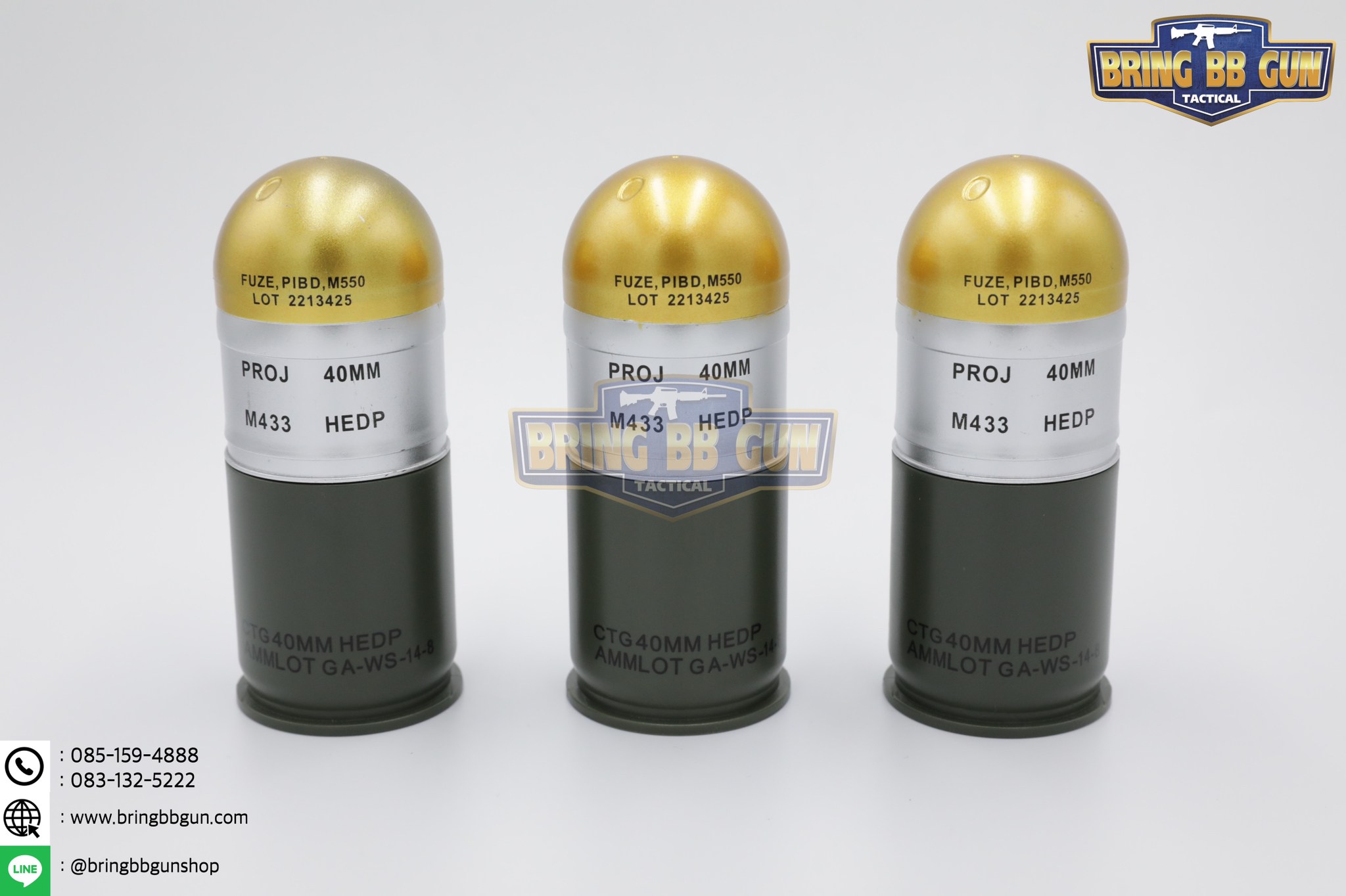 ลูกระเบิด M433 แบบ Dummy (M433 Dummy Grenade) งานจำลอง