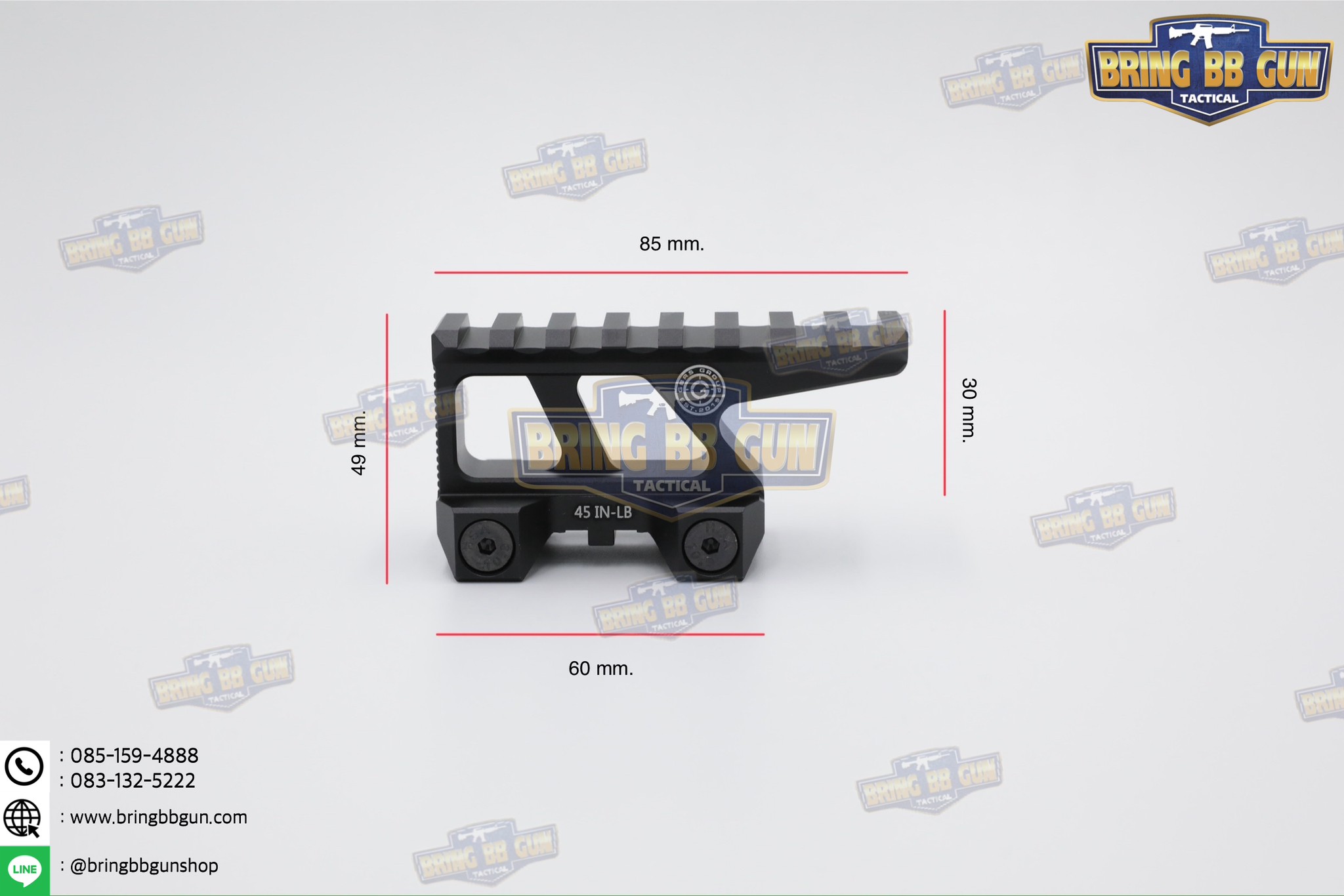 ขายกดอทสูง Lerna for Eo-Tech (GBRS Group Lerna Mount Kit for Eo-Tech)