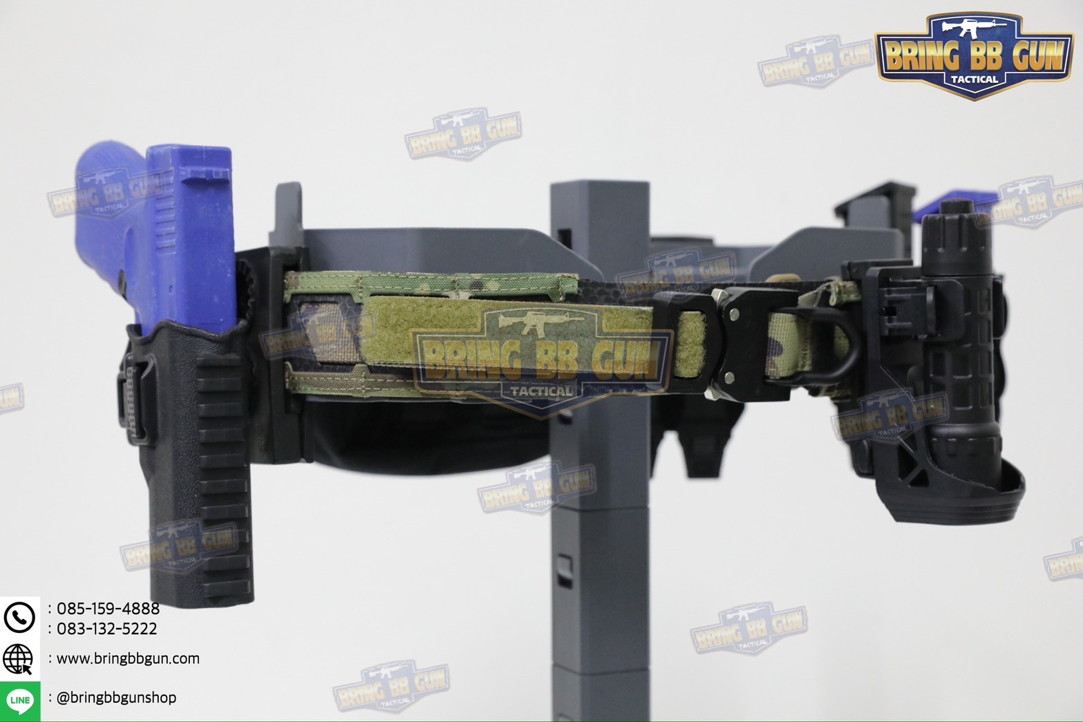 เข็มขัดแม่เหล็กยุทธวิธี Magnetic Battle Belt (เข็มขัด Tactical ทรง Magnetic Battle Belt) (เข็มขัด2ชั้น) (Magnetic Battle Belt) (Tactical Belt) (Agilite)