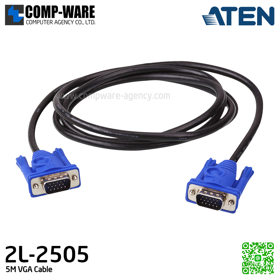 ATEN 5M VGA M/M Connector Cable - 2L-2505