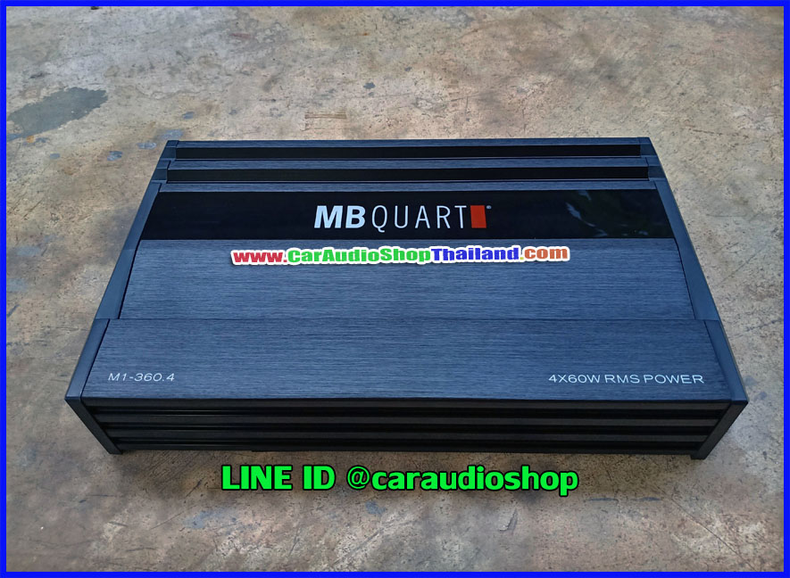 แอมป์ 4 CH MB QUART M1-360.4