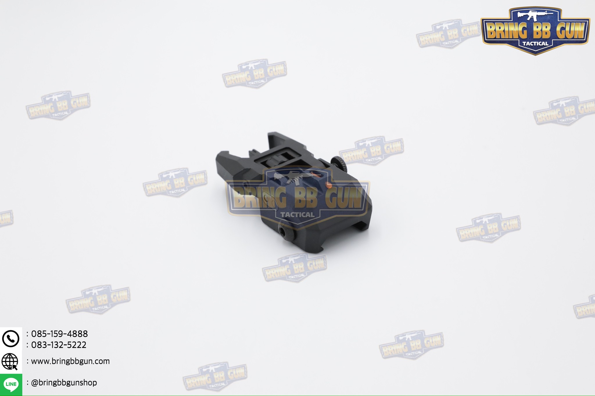 ศูนย์หน้า-หลังพับได้แบบพลาสติก MGPCQB รุ่น Armor Gen2 เรืองแสง