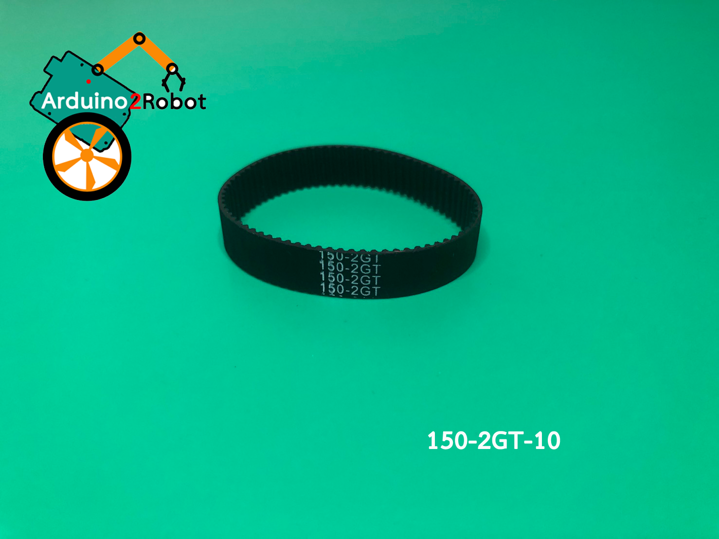 2GT Timing belt วงปิด ความยาวเส้นรอบวง 150 mm (150-2GT-10) สำหรับสายพานกว้าง 10 mm