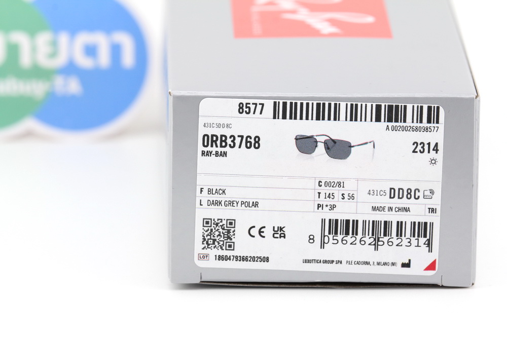 RayBan RB3768 002/81 56mm.