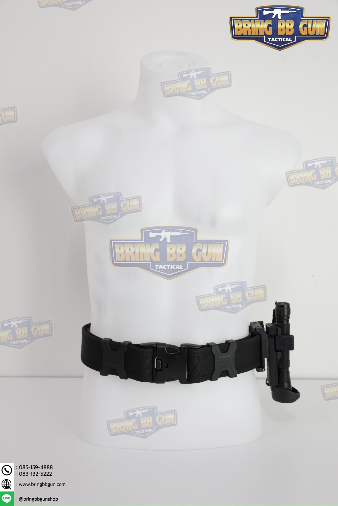 ซองไฟฉายแบบปลดไว รุ่น TR (Tactical Quick Draw Flashlight Holster) (Tactical Flashlight Holder)