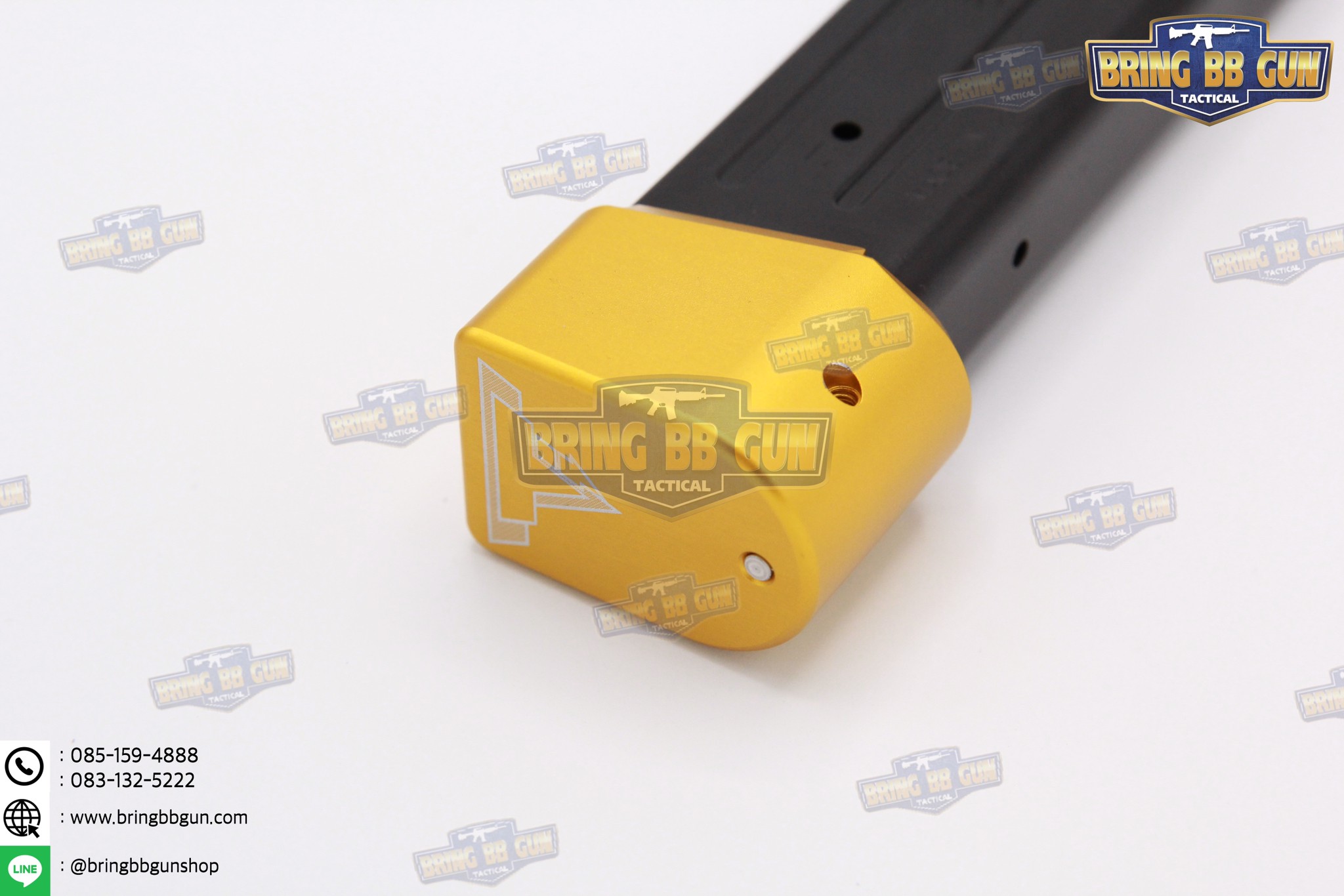 ส้นแม็คกระซีนปืน Sig Sauer P320 (+5) งานอลูมิเนียม