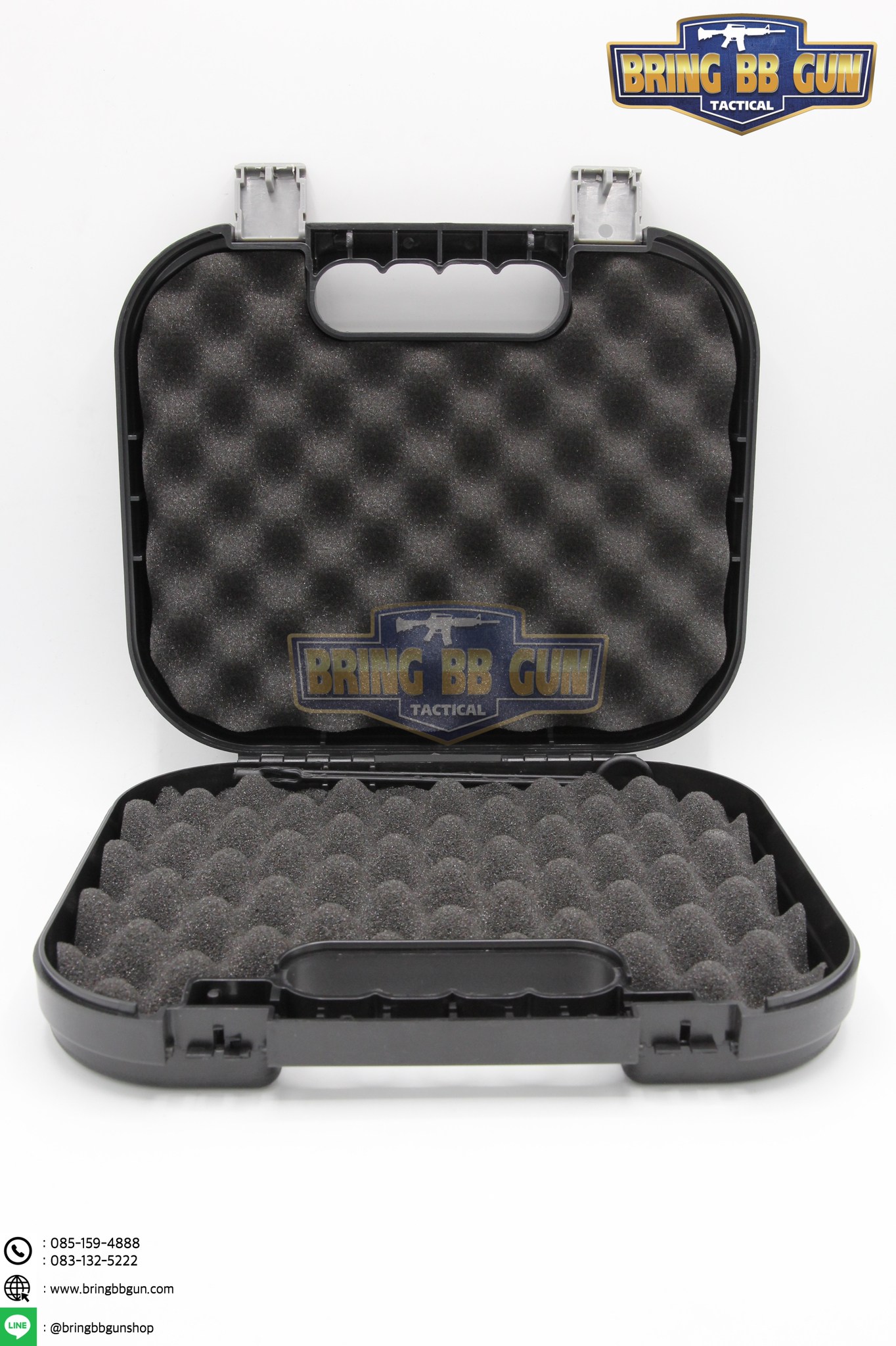 กล่องปืนสั้น Glock (กล่องปืนสั้น B11) (เคสกันกระแทรก) (Lockable Pistol Case)