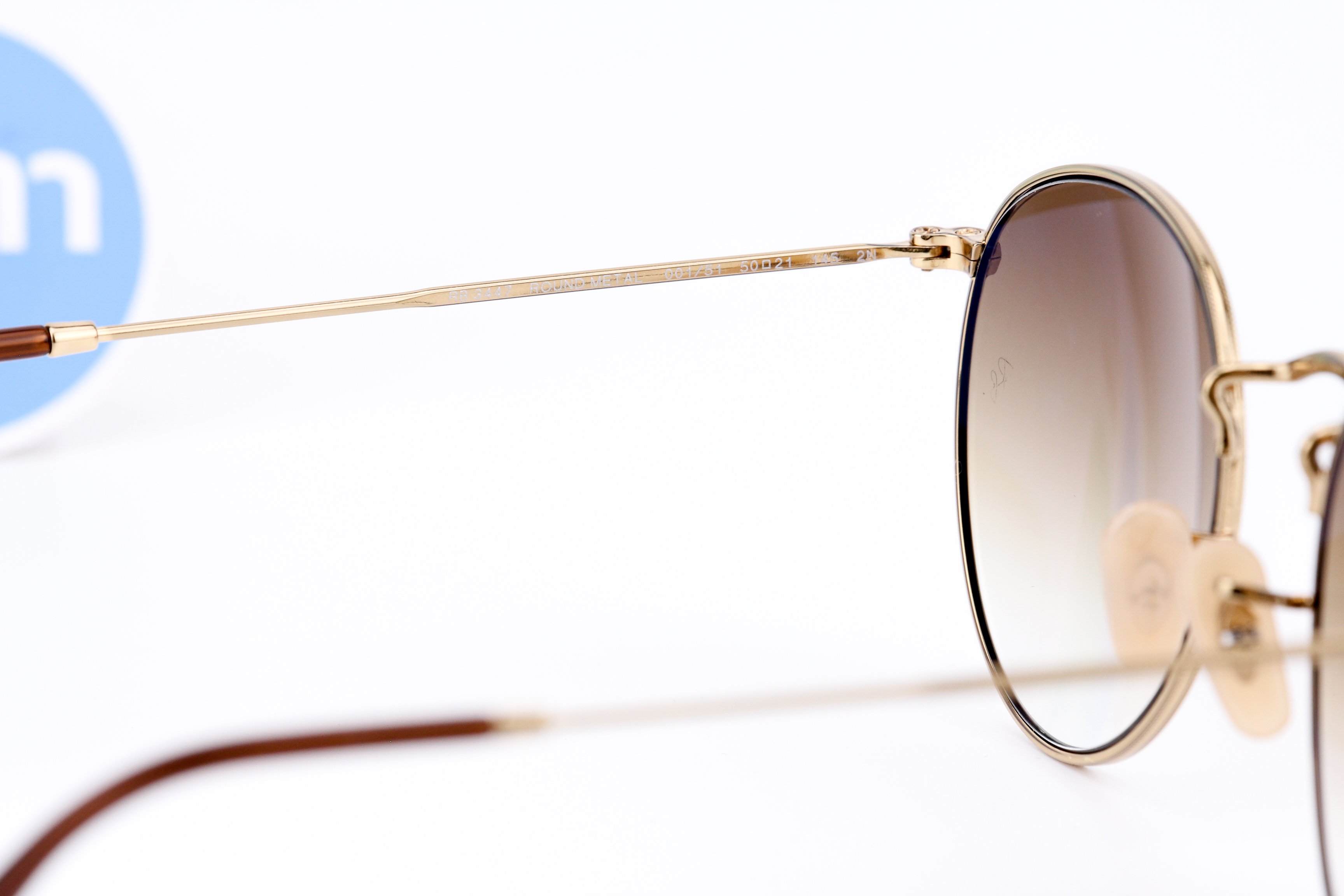 RayBan Round RB3447 001/51