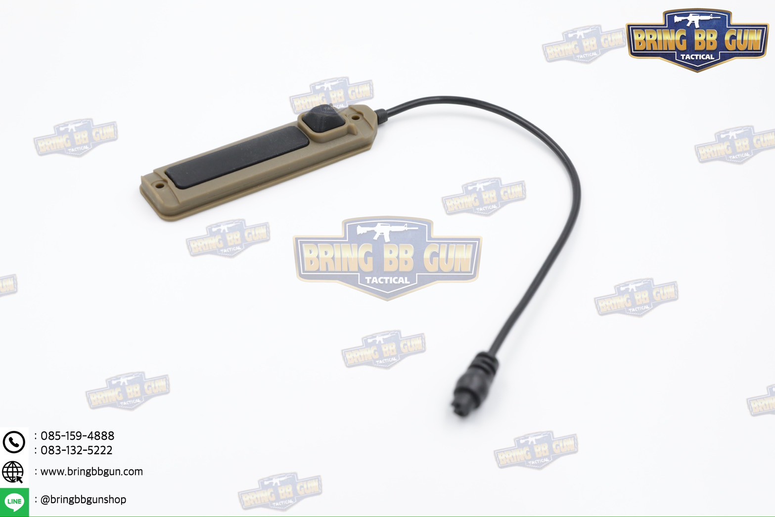 สวิตช์หางหนู Dual Function Wire Switch Pro (3in1) (สวิตช์หางหนูแบบถอดเปลี่ยนหัวแจ็คได้) (Dual Function Wire Switch PRO) (Remote Dual Swwitch For WeaponLights)