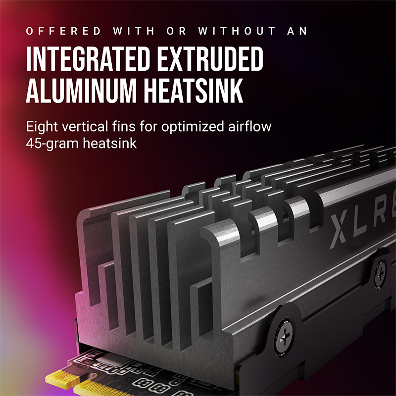 PNY CS3140 1TB M.2 2280 NVMe Gen4x4 SSD , read up to 7500MB/s, write up to 5650MB/s , M280CS3140-1TB-CL / 5Y Warranty / Internal SSD