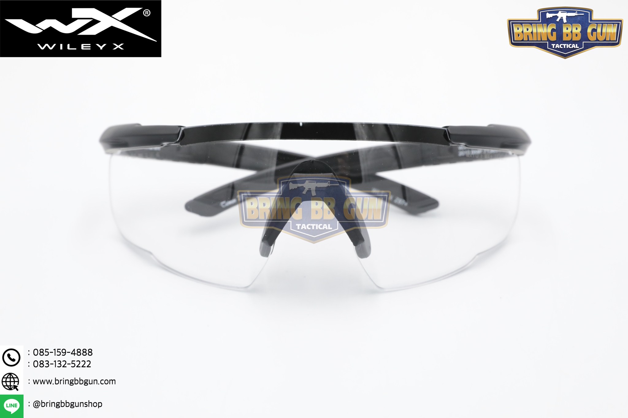 แว่นตากันแดด (แว่นตากันสะเก็ต) ยี่ห้อ WileyX รุ่น Saber Advanced 1Lens (WileyX Saber Advanced)