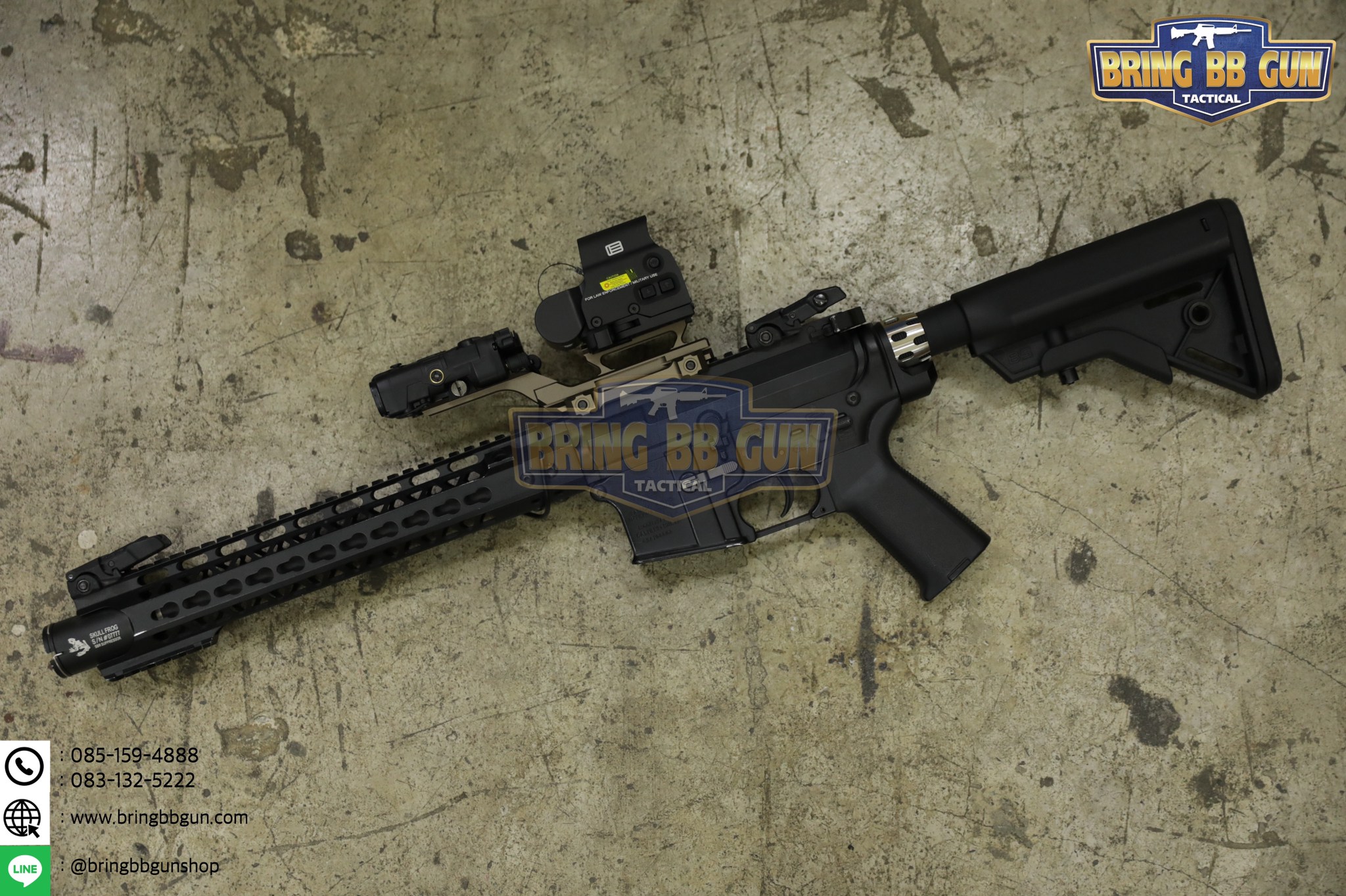 ขายกดอทสูง Hydra (Hydra Mount) (GBRS Group Hydra Mount Kit) Type B สำหรับเรทดอท : เรทดอททุกรุ่นที่เป็นขาจับราง Piactinny (ราง 20mm.)