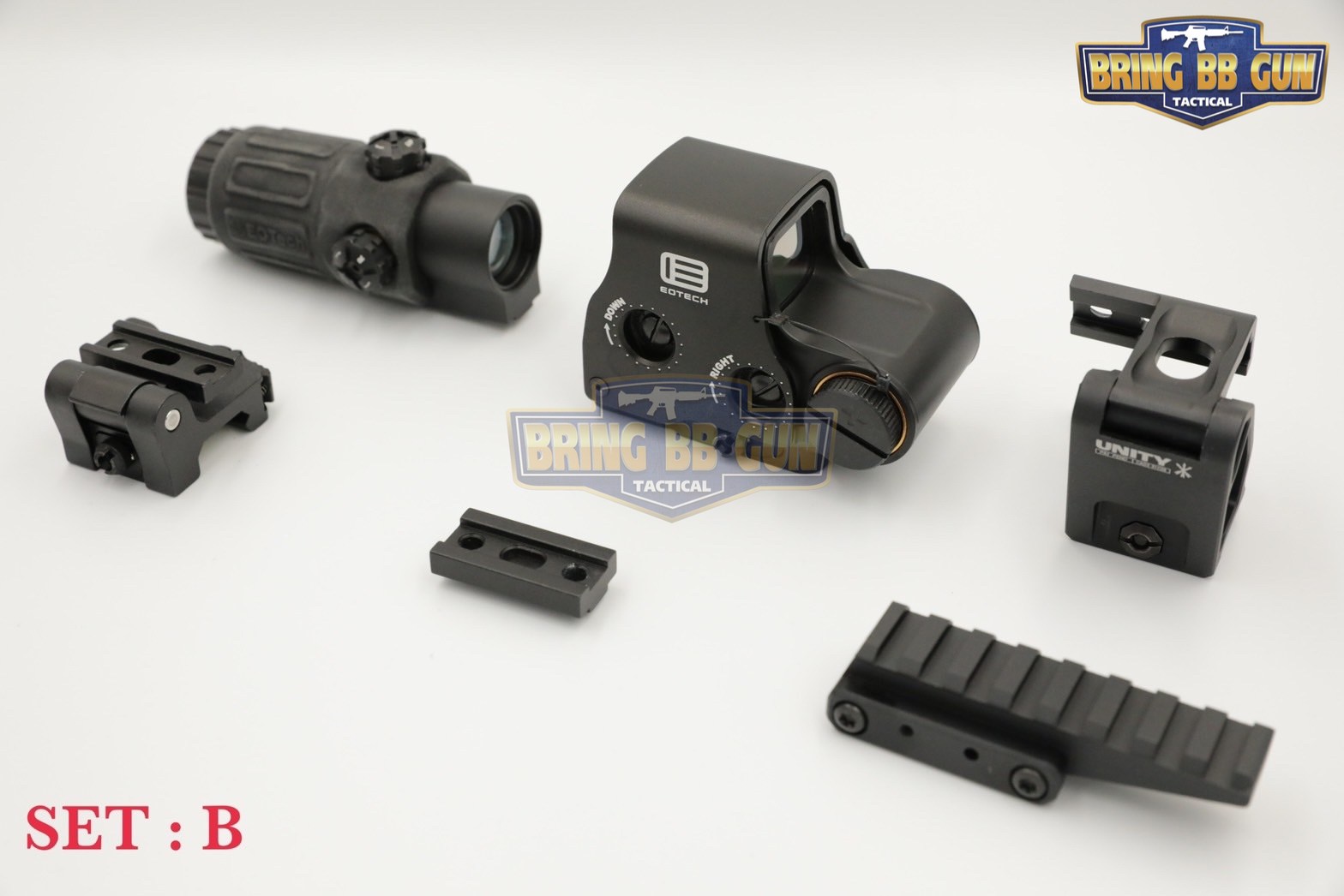 ชุดสุดคุ้ม Unity Set (ชุดเรทดอท + ซูมหลังดอท พร้อมขายกสูงUnity)