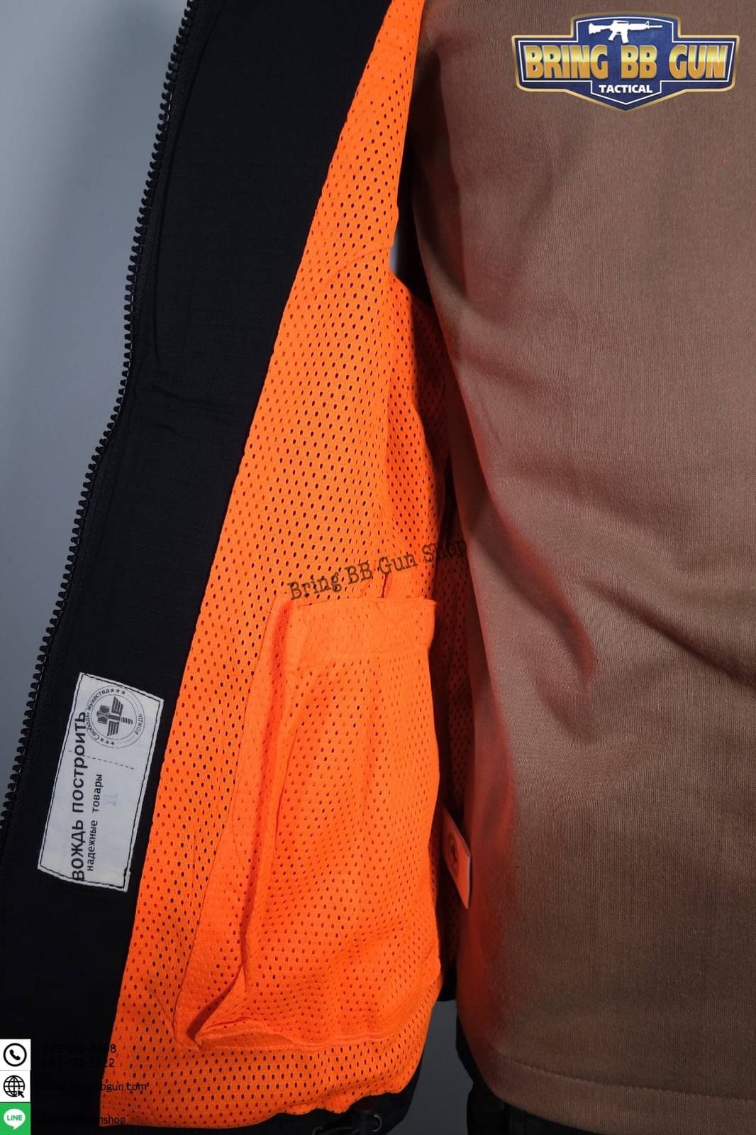 เสื้อกันหนาวมีฮู้ด ยี่ห้อ War Chief รุ่นผ้า2ชั้น (เสื้อ Jacket)