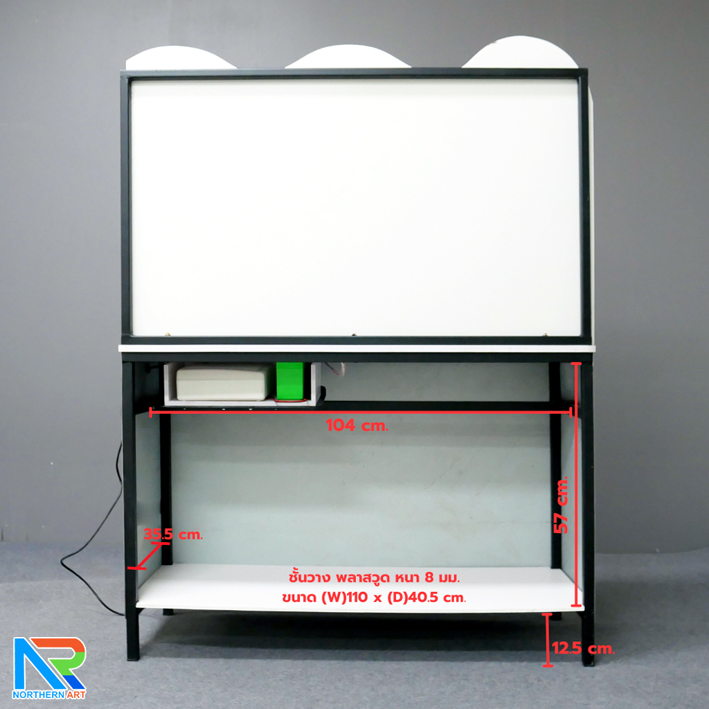 เช่าเกมส์สปาร์ค ขนาด (W) 110 x (D) 40 x (H) 139 cm. พร้อมลำโพงและแบตเตอรี่
