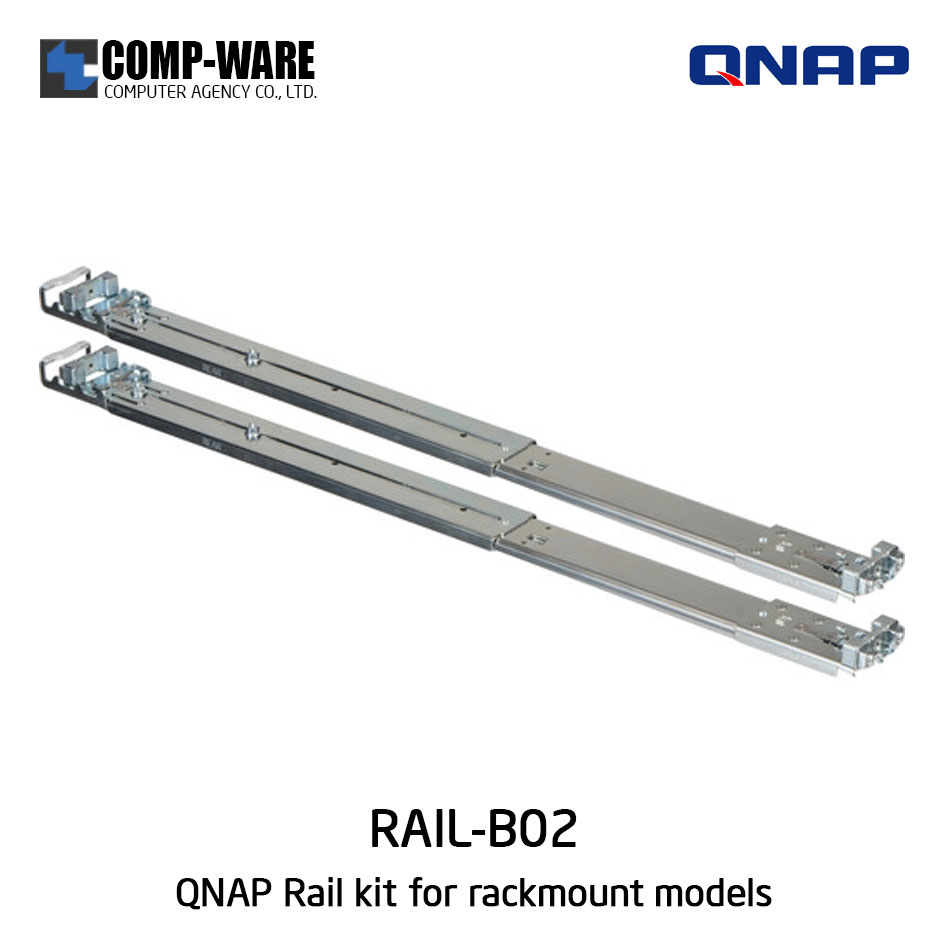 RAIL KIT (RAIL-B02) for QNAP Rackmount models