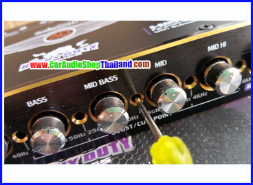 ปรีแอมป์ 5 แบนด์ คุณภาพ AUDIO QUART 666 SQL