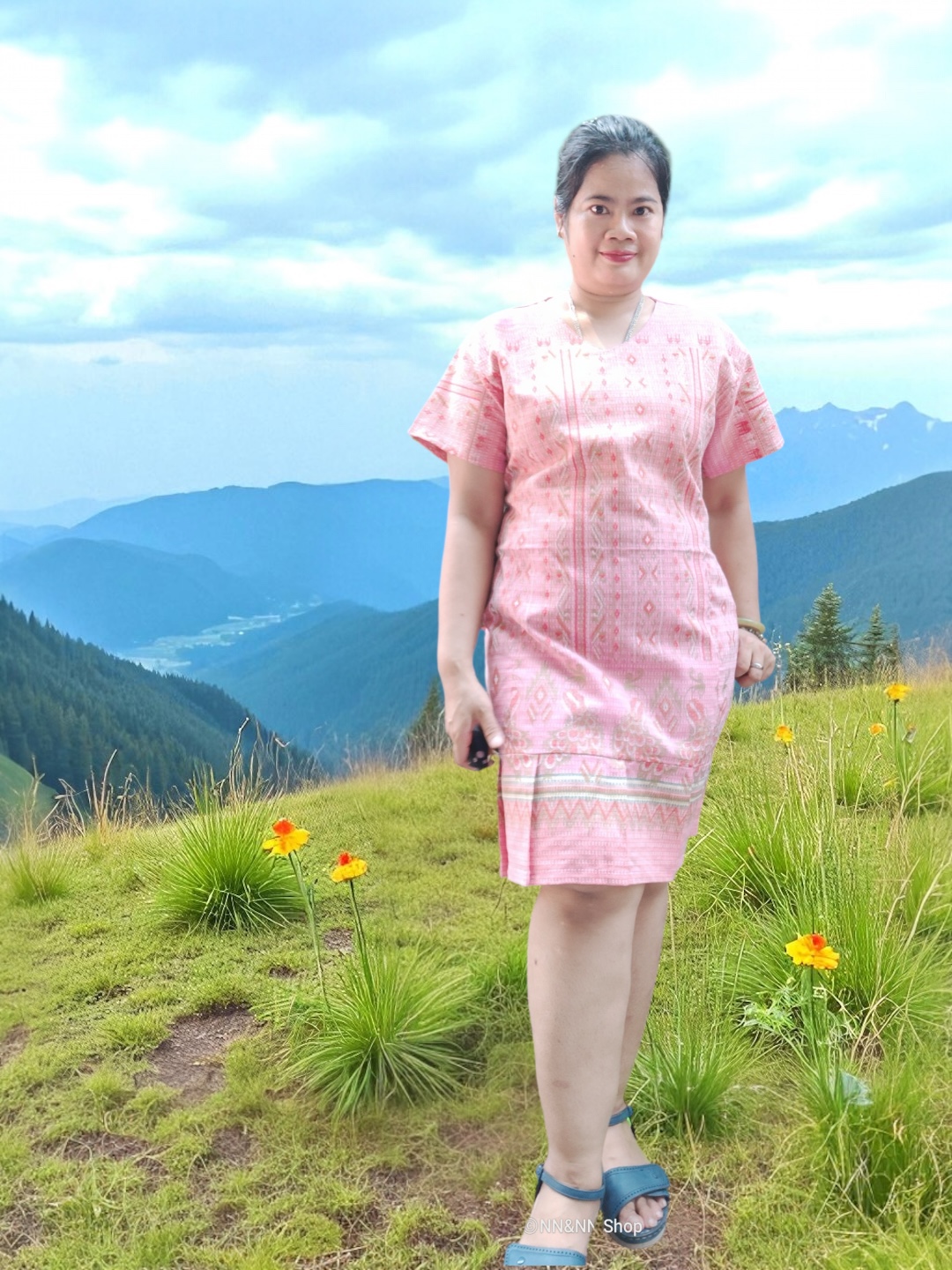 NNandNN Shop 1 0003 เดรสผ้าไทย ตามภาพ 46