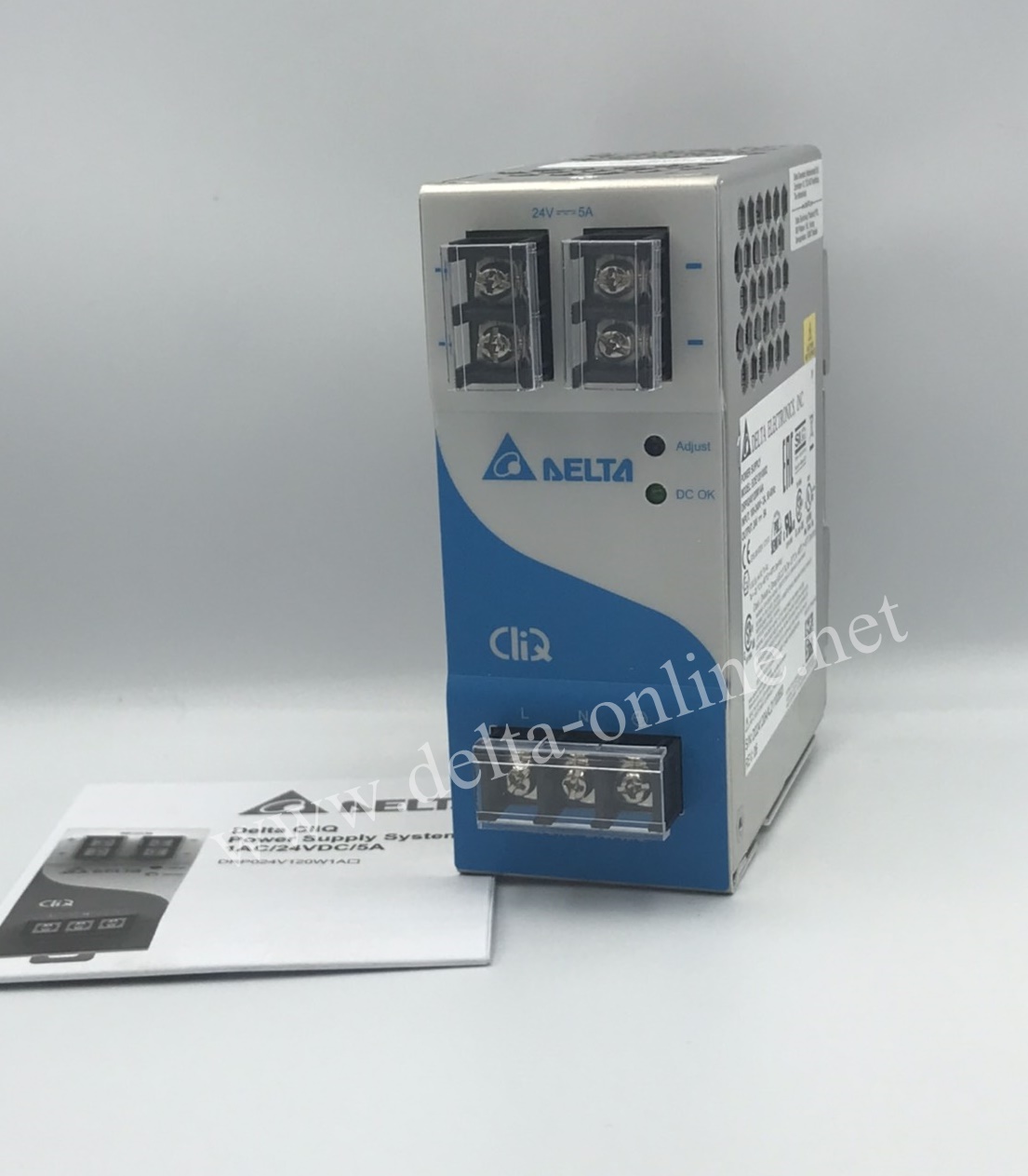Delta Power Supply DRP024V120W3AA 24V/5A (120W) 380V