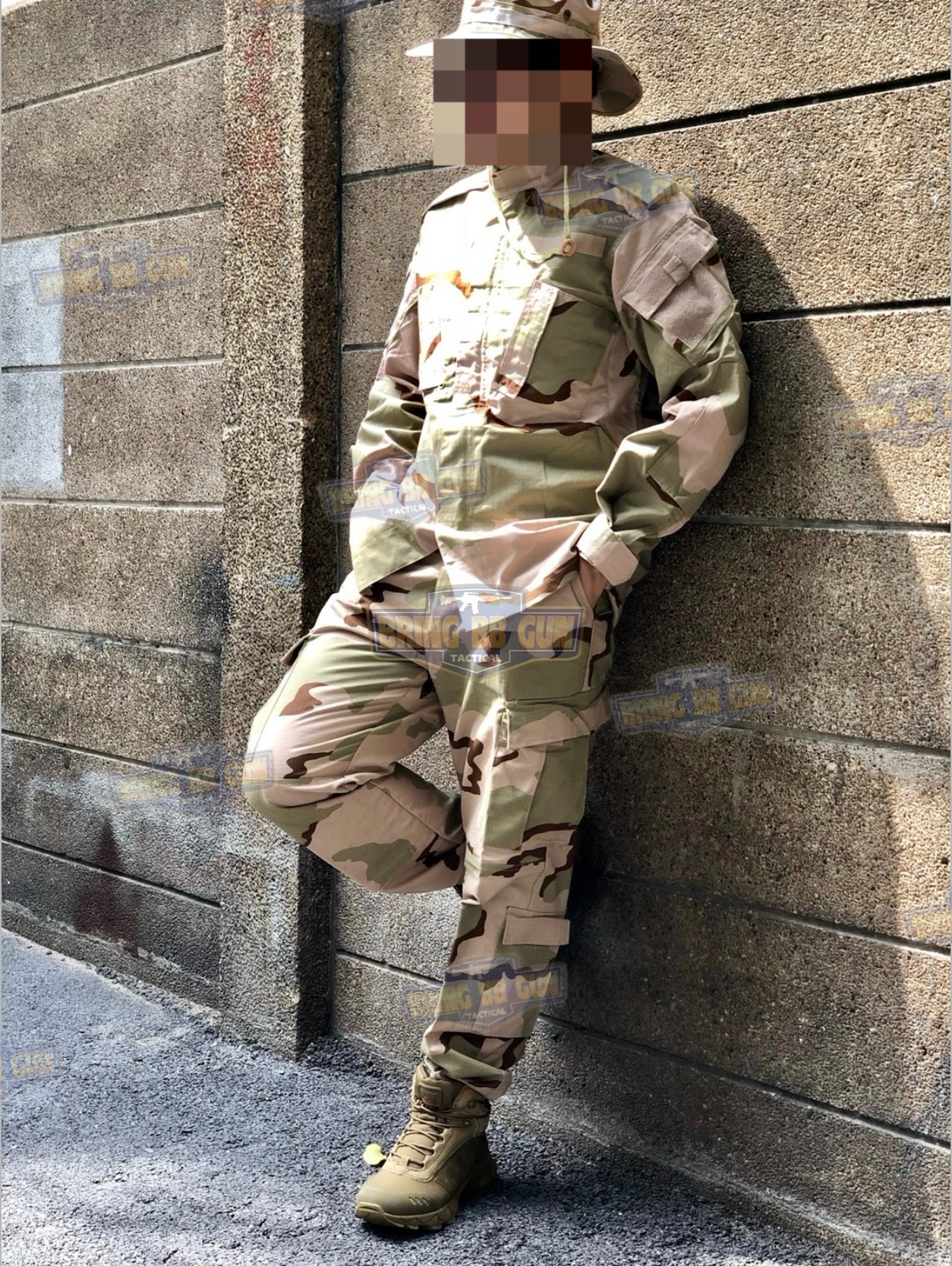 ชุดฝึกพราง (เสื้อ+กางเกง) (ชุด BDU) (Battle Dress Uniform) (ชุดเครื่องแบบลายพราง)