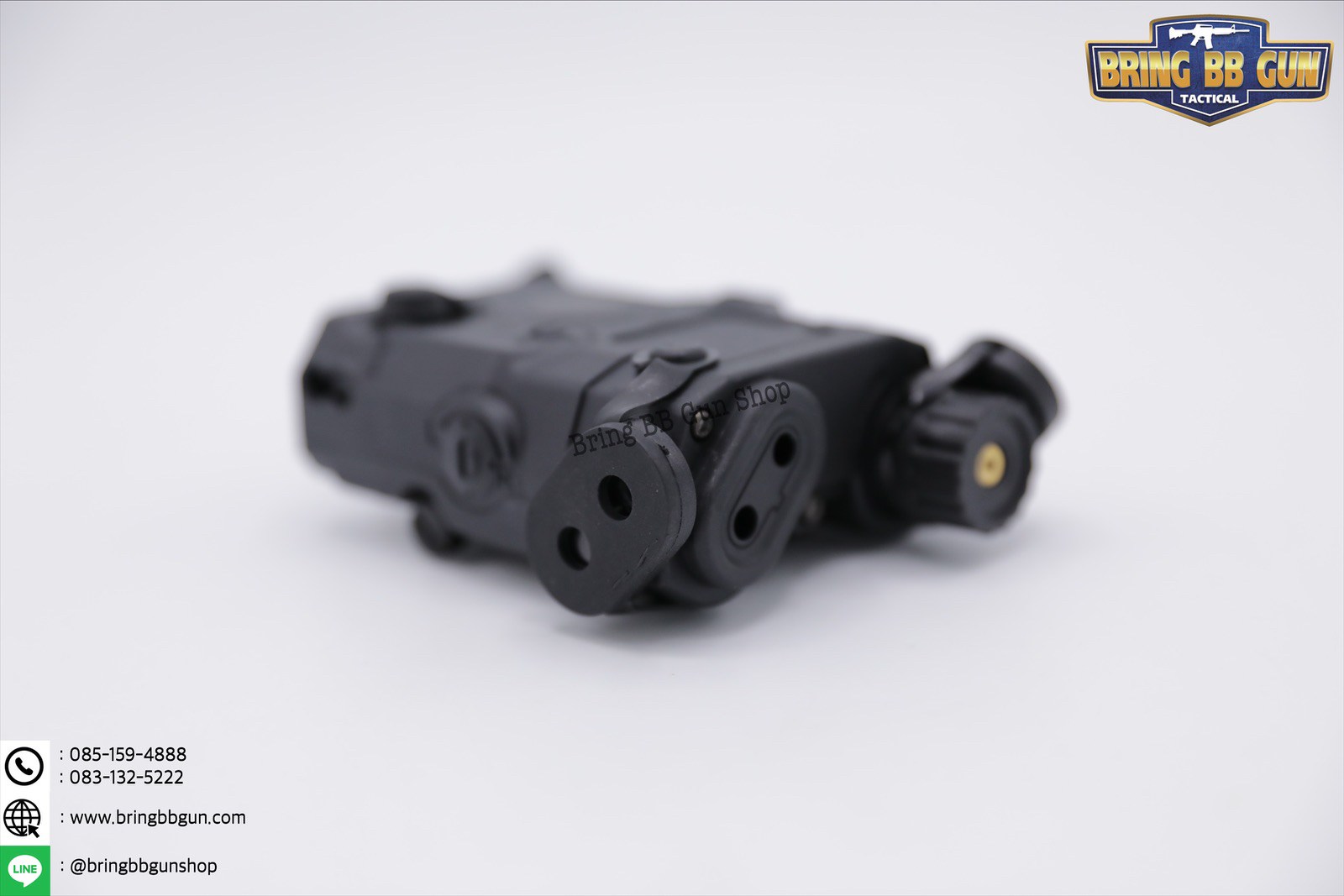 กล่องPEQ เลเซอร์ชี้เป้าสีแดง (สามารถเก็บแบตเตอรี่ได้)