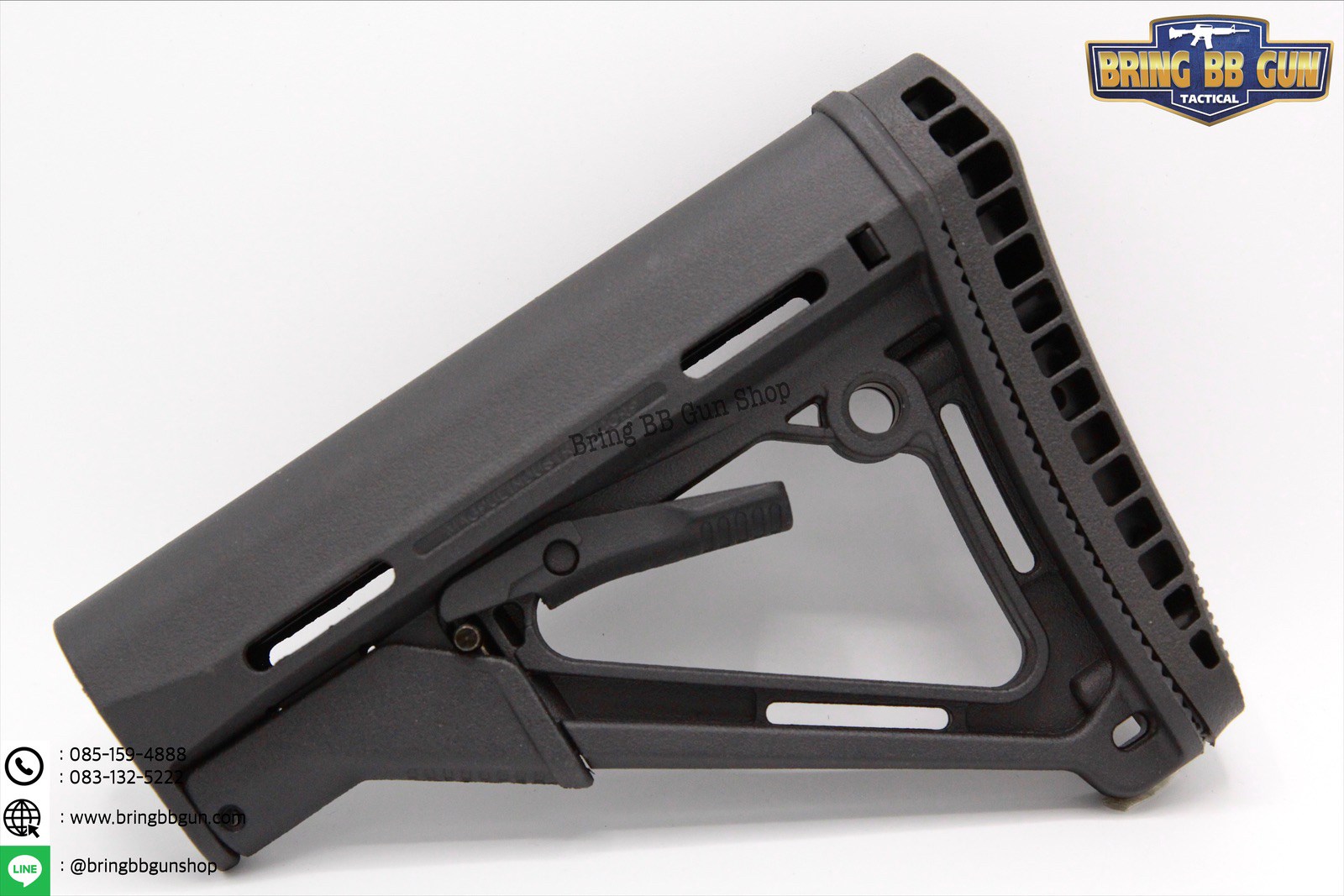 พานท้าย ทรง Magpul CTR รุ่นยางหนา