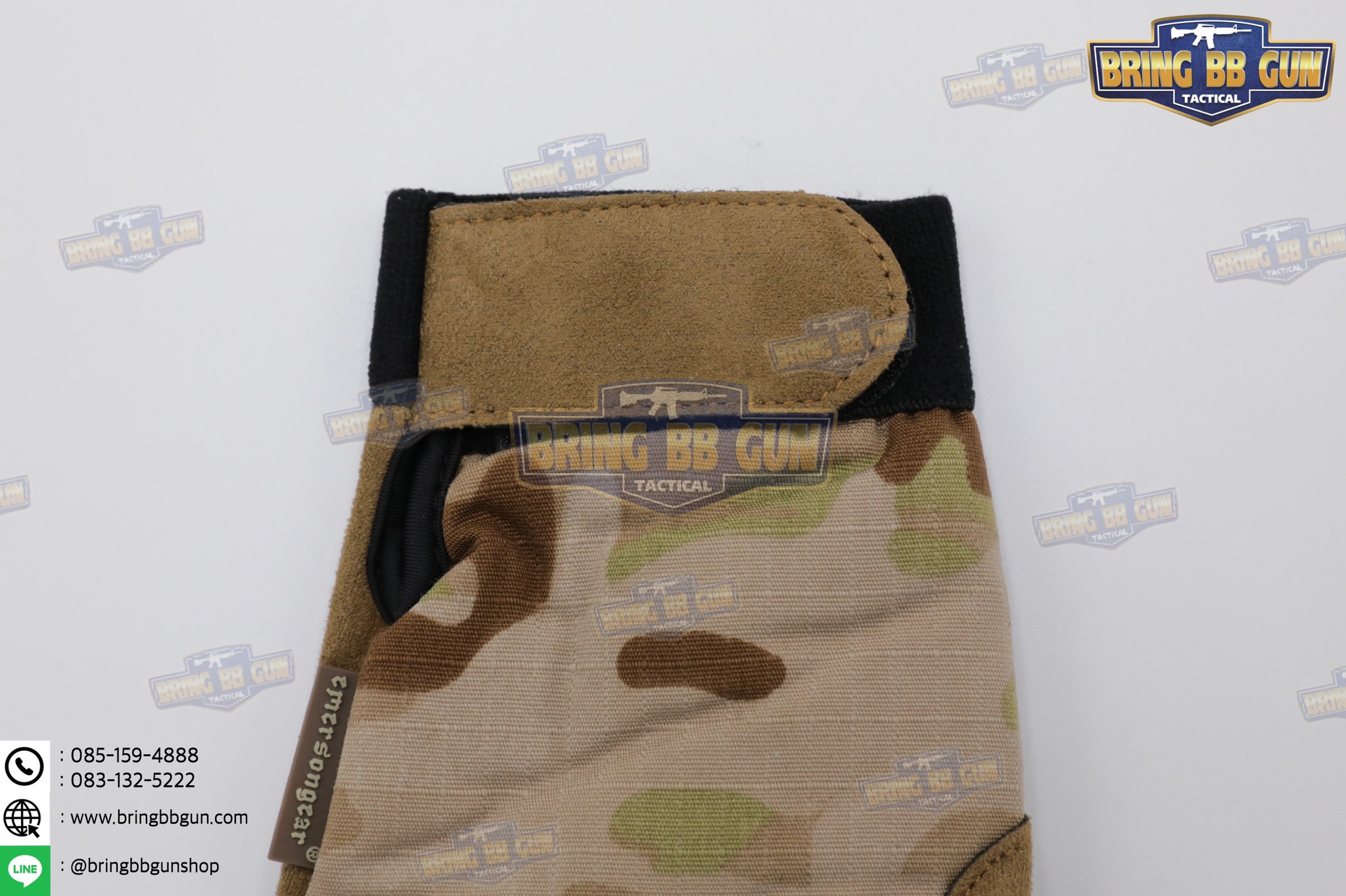 ถุงมือเต็มนิ้ว ยี่ห้อ Emerson รุ่น Tactical Lightweight Camouflage Gloves (Tactical Gloves)