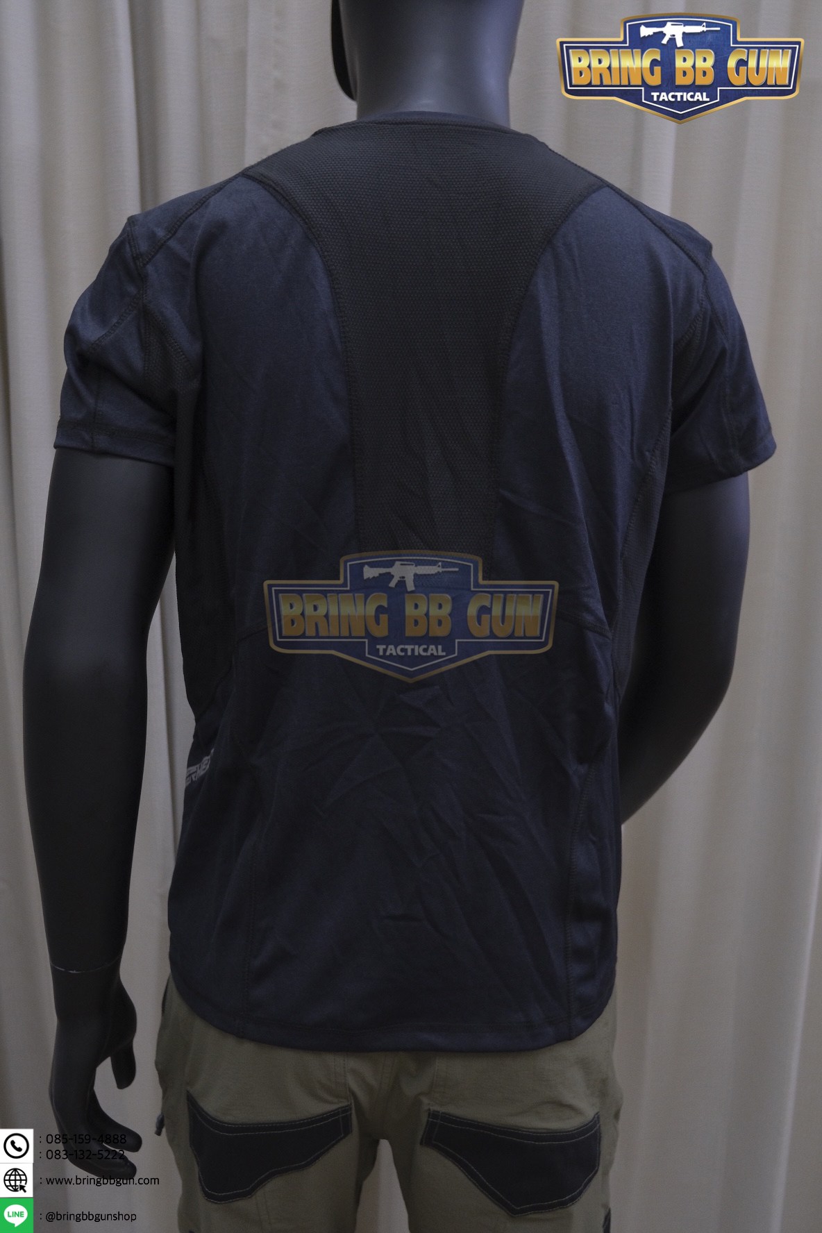 เสื้อยืดคอกลม ยี่ห้อ Thunderhead รุ่น แขนสั้น (เสื้อ IPSC , IDPA) (เสื้อแคมป์ปิ้ง) (เสื้อเดินป่า) (เสื้อออกกำลังกาย)