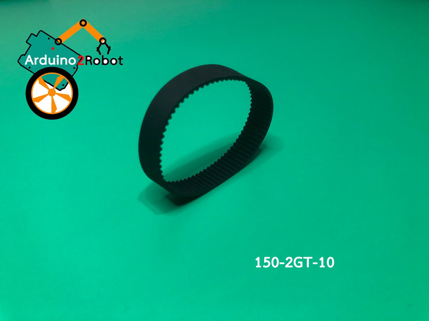 2GT Timing belt วงปิด ความยาวเส้นรอบวง 150 mm (150-2GT-10) สำหรับสายพานกว้าง 10 mm