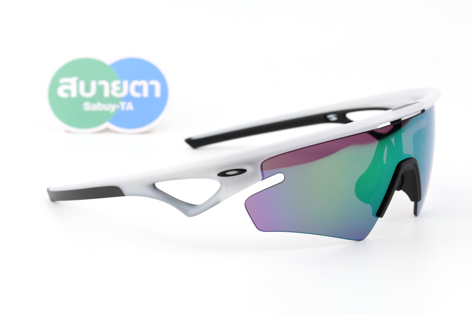 Oakley Sphaera Slash Matte Vapor / Prizm Road Jade SKU#OO9499-04