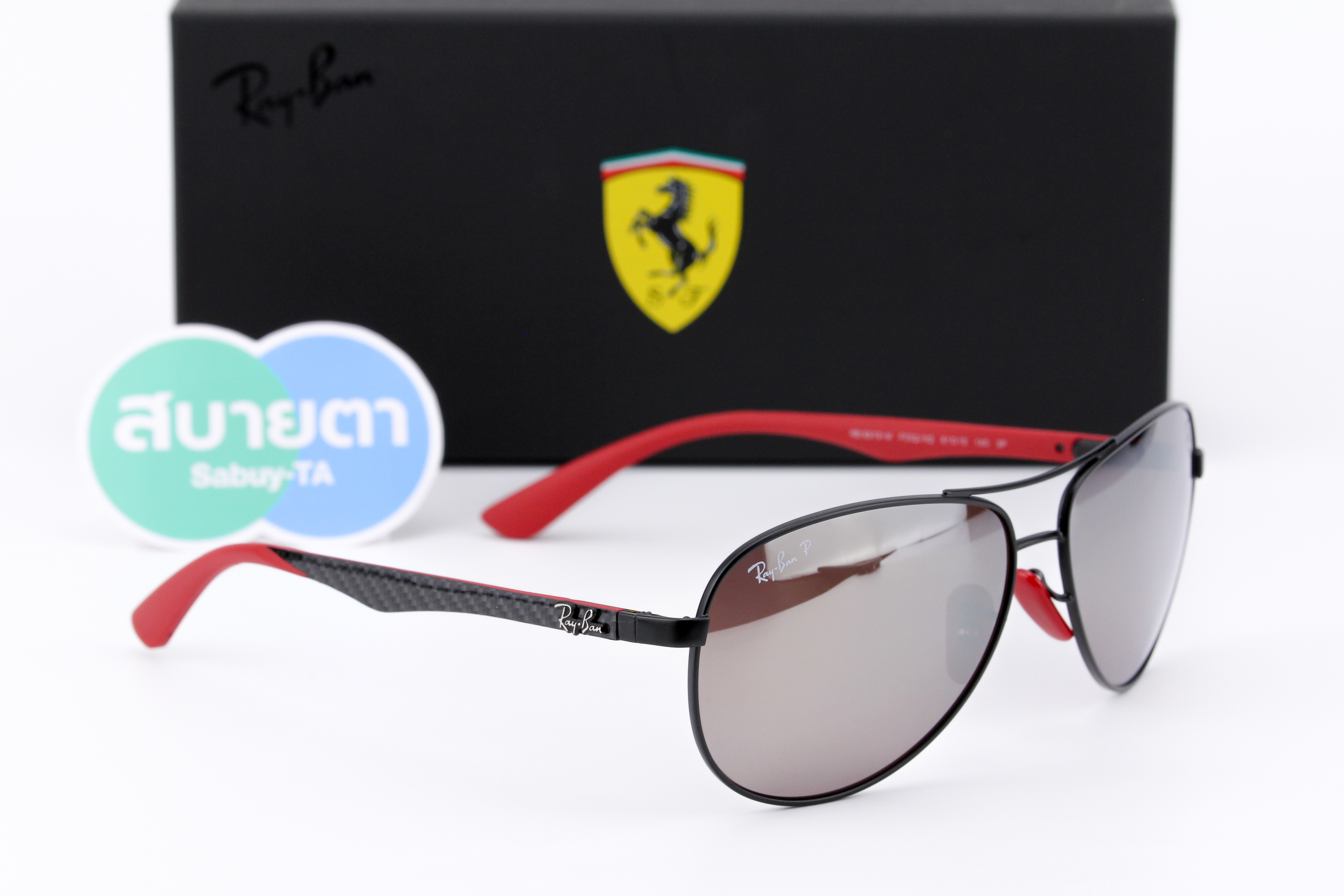 RayBan Ferrari Collection RB8313M F002H2 Polarized Lens