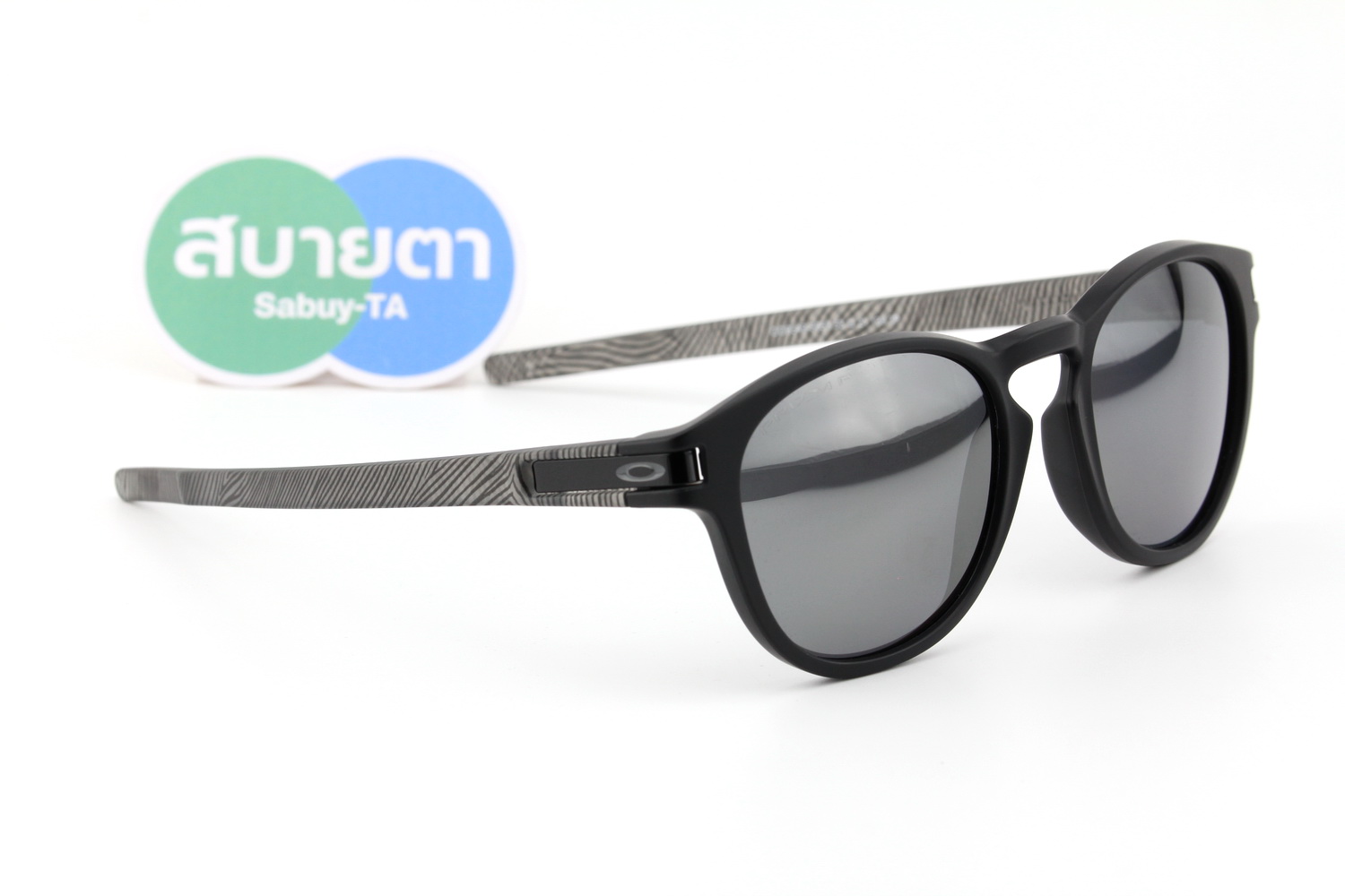 Oakley LATCH (A) Black Fingerprint / Prizm Black Polarized SKU#OO9349-56