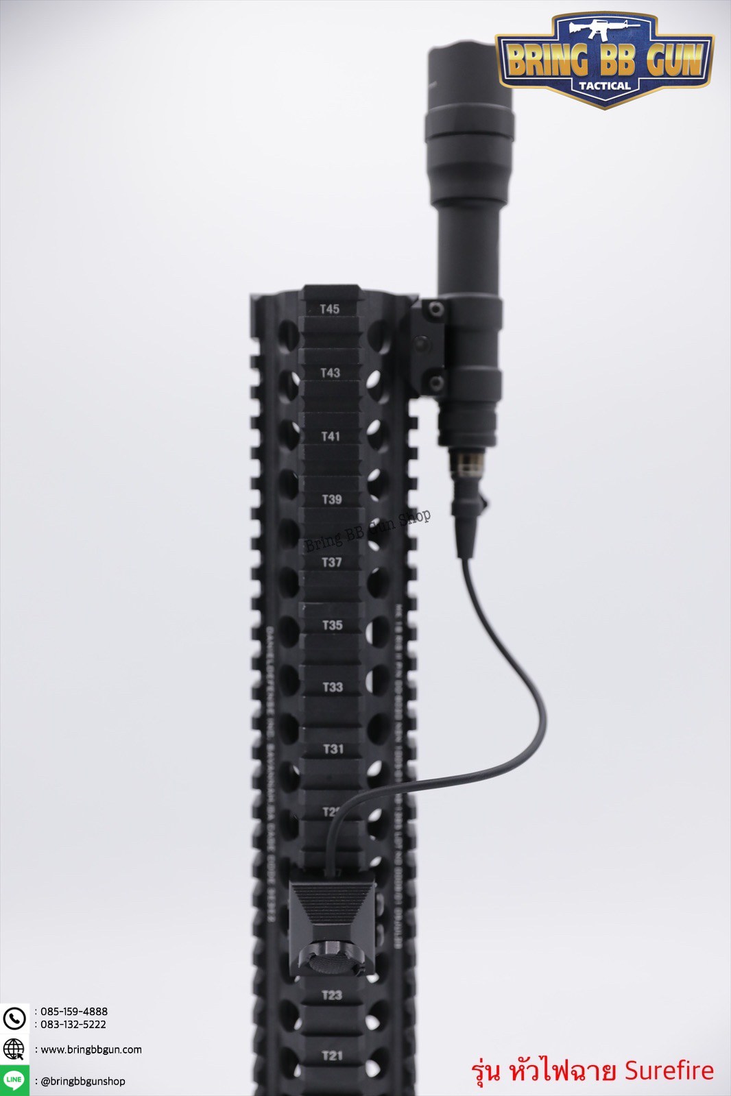 สวิตช์หางหนู ยี่ห้อ Unity (Hot Button) รุ่น ราง 20mm. (Picatinny)