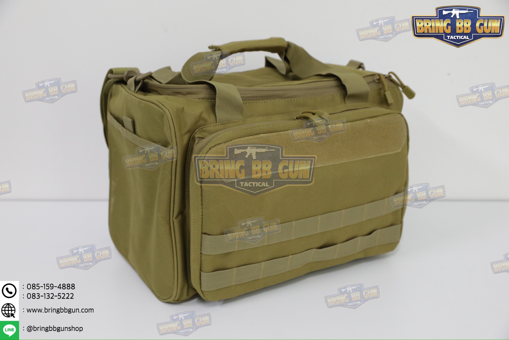 กระเป๋าเก็บอุปกรณ์ (กระเป๋าอเนกประสงค์ สำหรับยิงปืน) (กระเป๋าสำหรับนักแข่งยิงปืน) (กระเป๋าเก็บอุปกรณ์+แม็กกาซีนปืนสั้น) (Range Bag) (IPSC Range Bag Tactical Shooting Gun Bags)