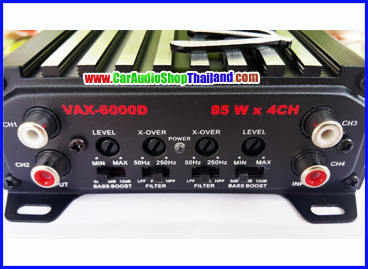 แอมป์ 4 CH VOLCANO VAX-6000 D CLASS D FULL RANGE