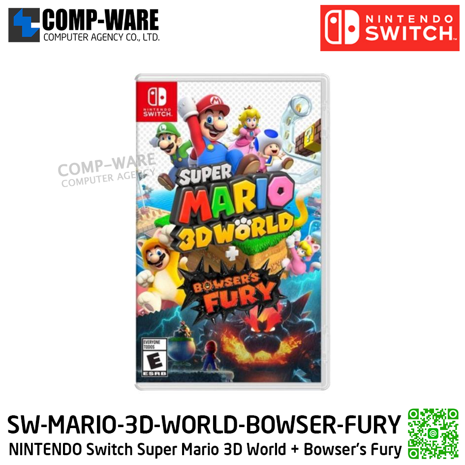 NINTENDO Switch Super Mario 3D World + Bowser's Fury (Software) - SW-MARIO-3D-WORLD-BOWSER-FURY