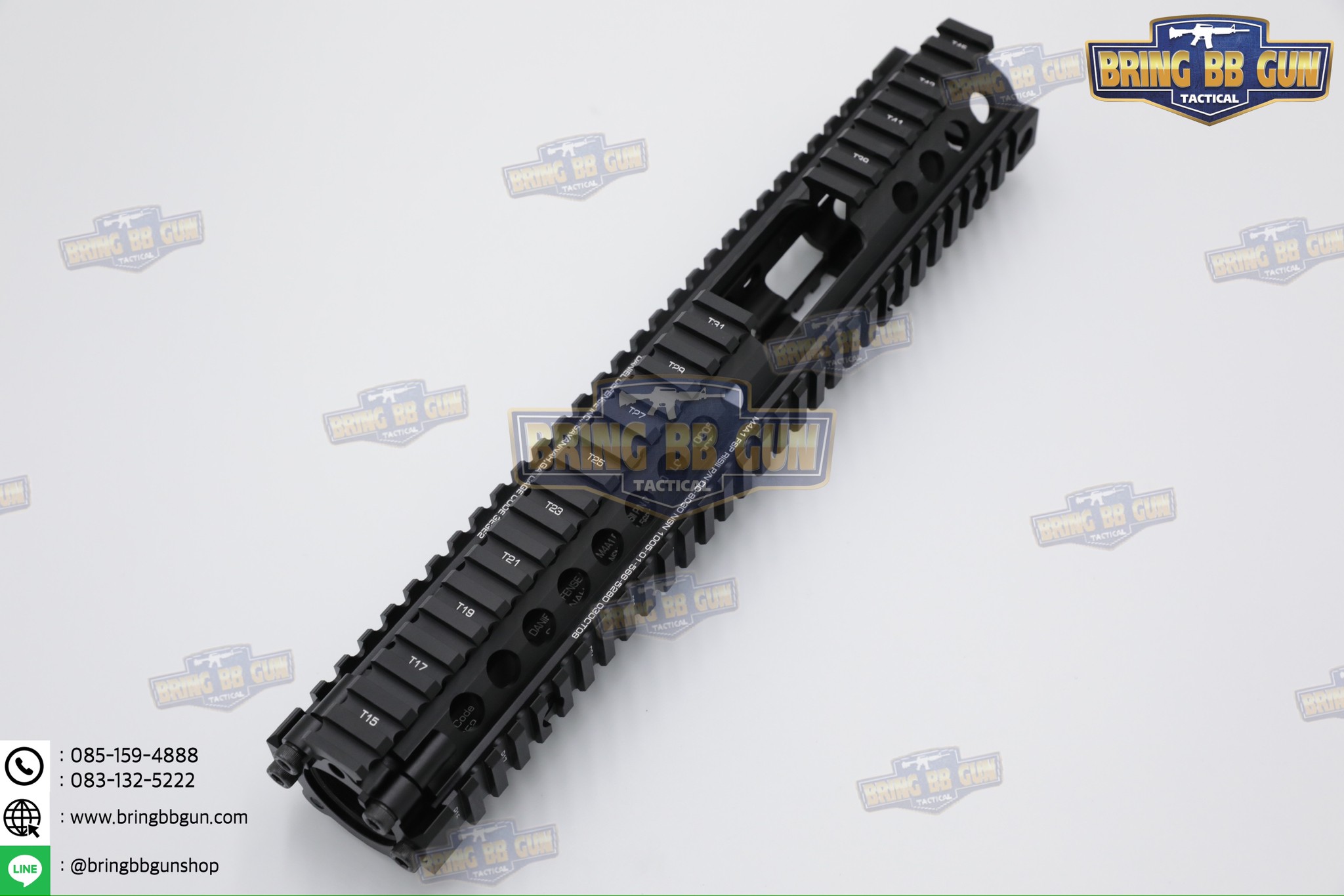 ชุดหน้า ยี่ห้อ Daniel Defense MK18 FSP RIS II รุ่นความยาว 12.5" ระบบราง Picatinny (ราง20mm.) (M4A1 FSP RAIL INTERFACE SYSTEM) (RIS II) (Front Sight Post) (FSP)