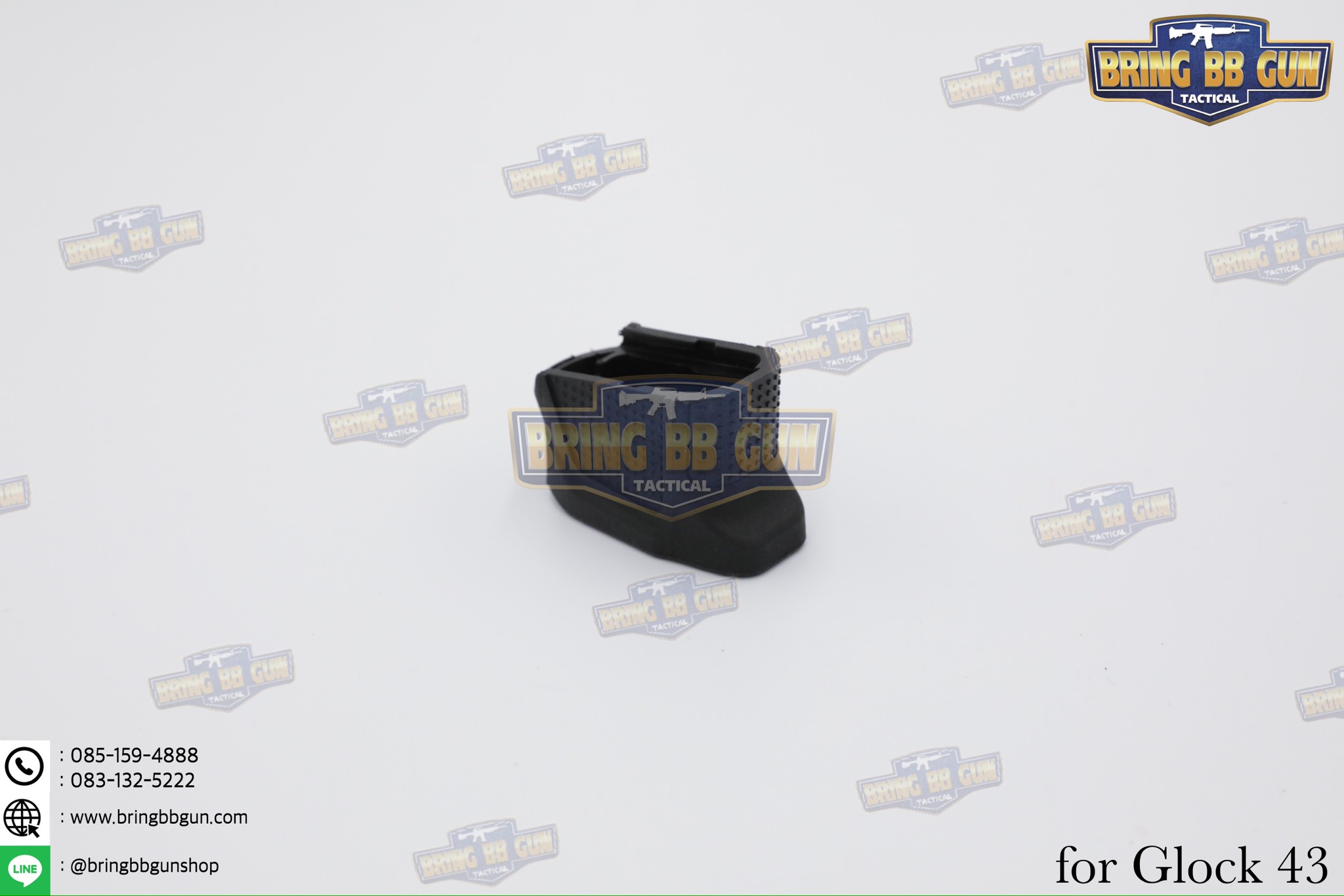 ส้นแม็กกาซีน Glock 43 (ตูดแม็กกาซีน) (Extended Magazine)