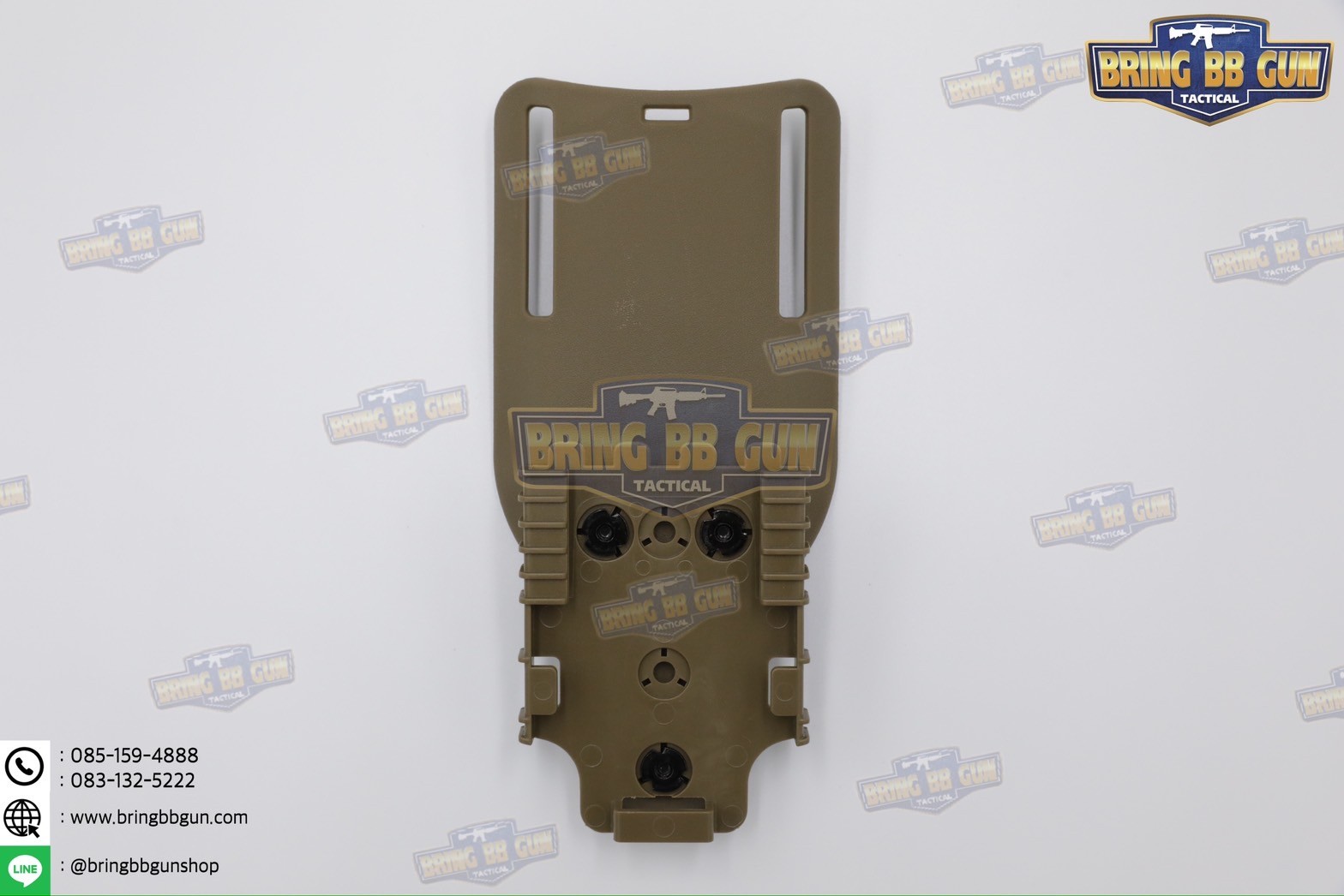 ซองปืนพกนอกปลดนิ้วโป้ง Sig Sauer P320 + ช่องไฟฉาย (ซองปืน 6354DO) (6354 DO) (P320 + X300)