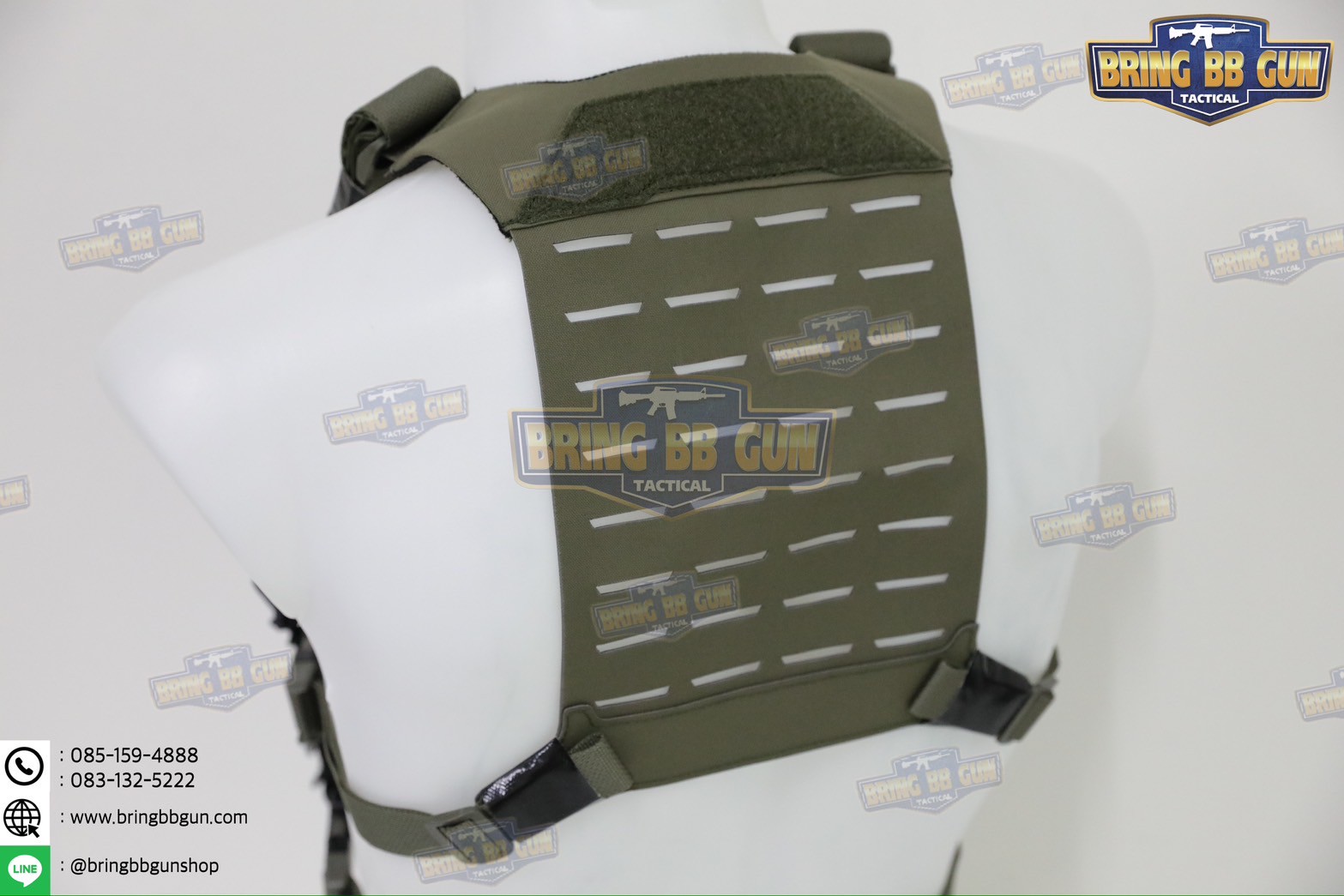 สายโยงบ่า (Chest Rig Harness) (สายโยงบ่าแบบแต่ง)